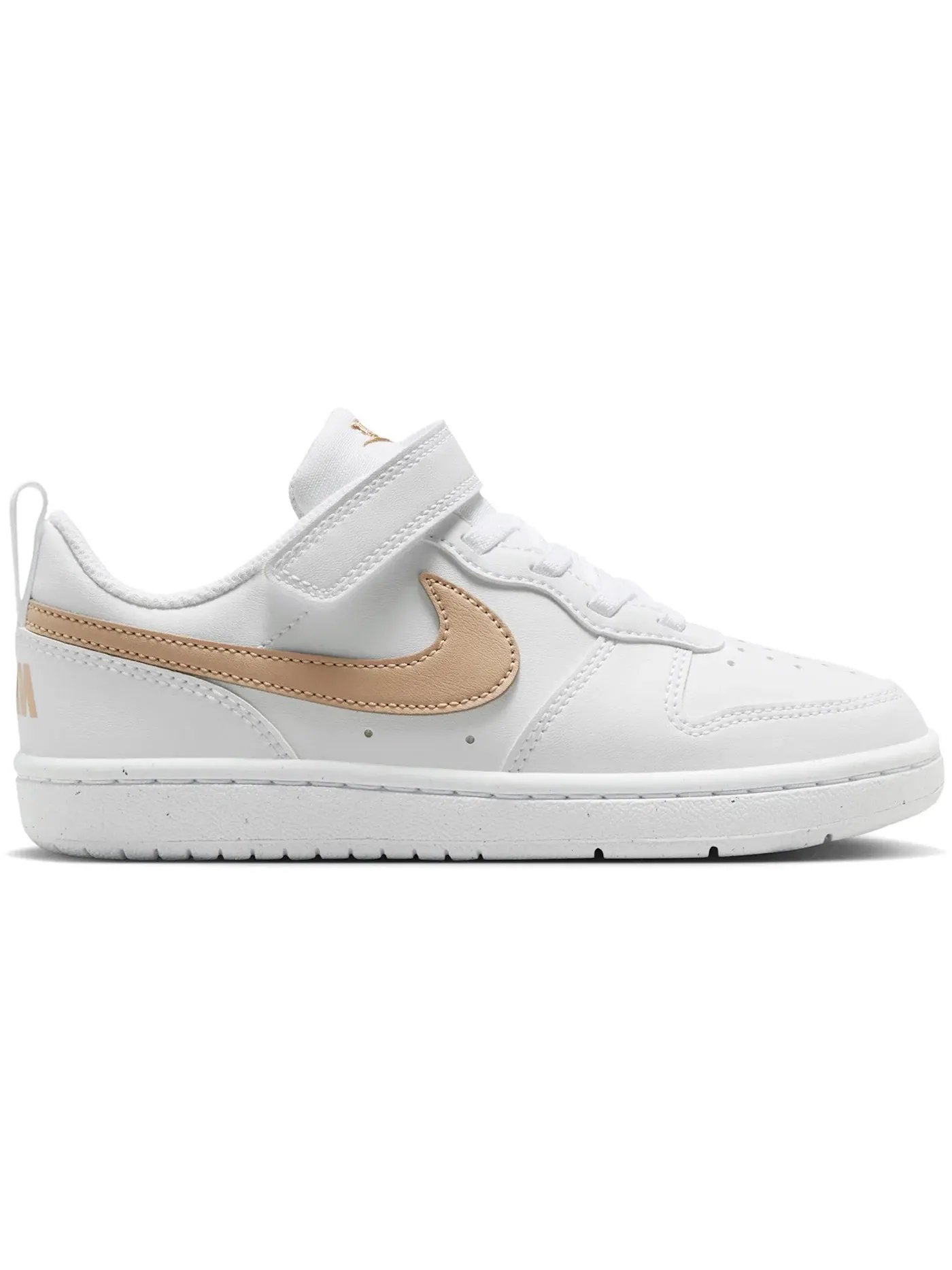 Детские кроссовки с низким верхом Nike Court Borough Low Recraft Nike — изображение 1 из 1, белый/белый
