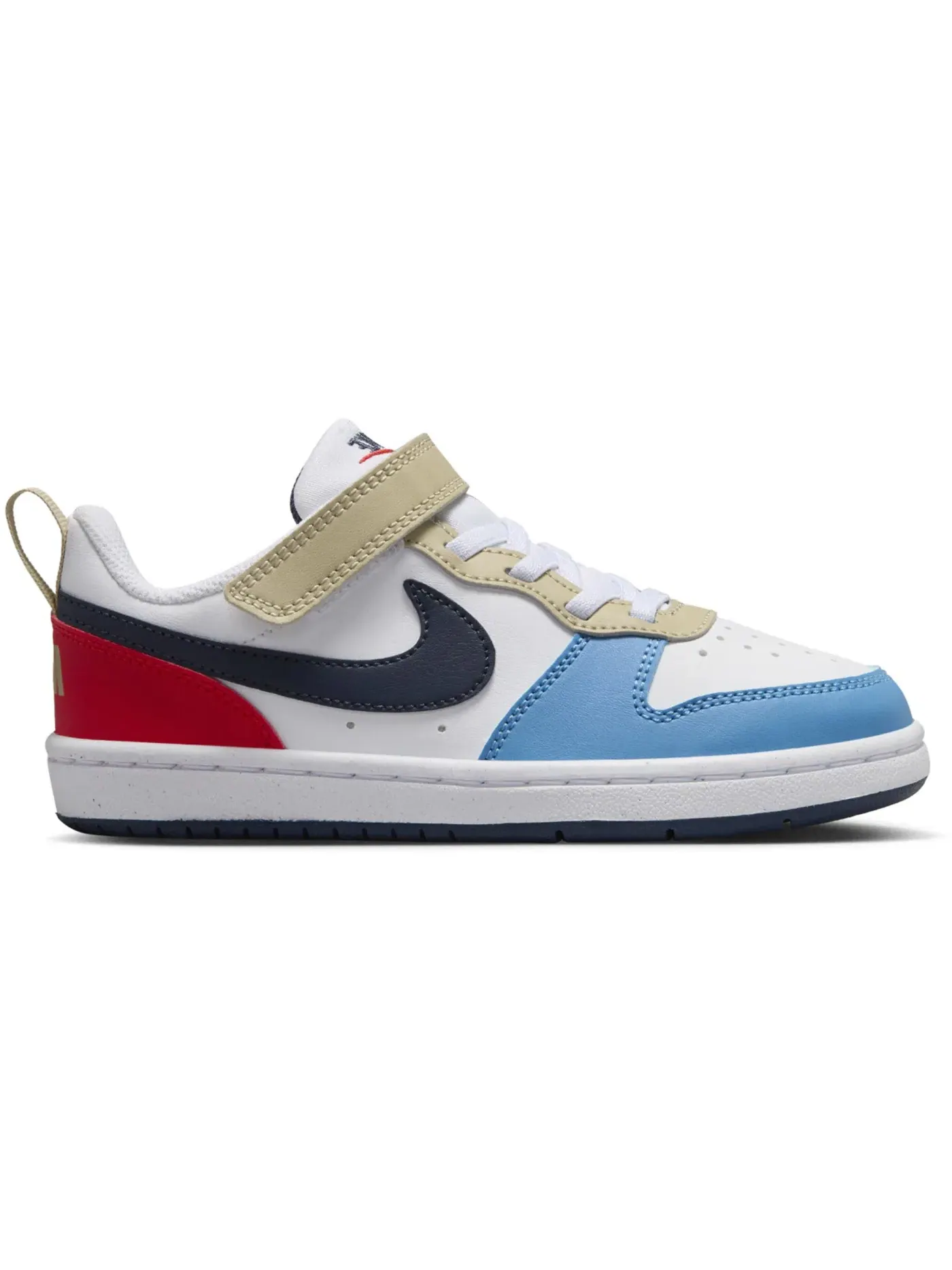 Детские кроссовки для мальчиков с низким профилем Nike Court Borough Low Recraft Nike — изображение 1 из 1