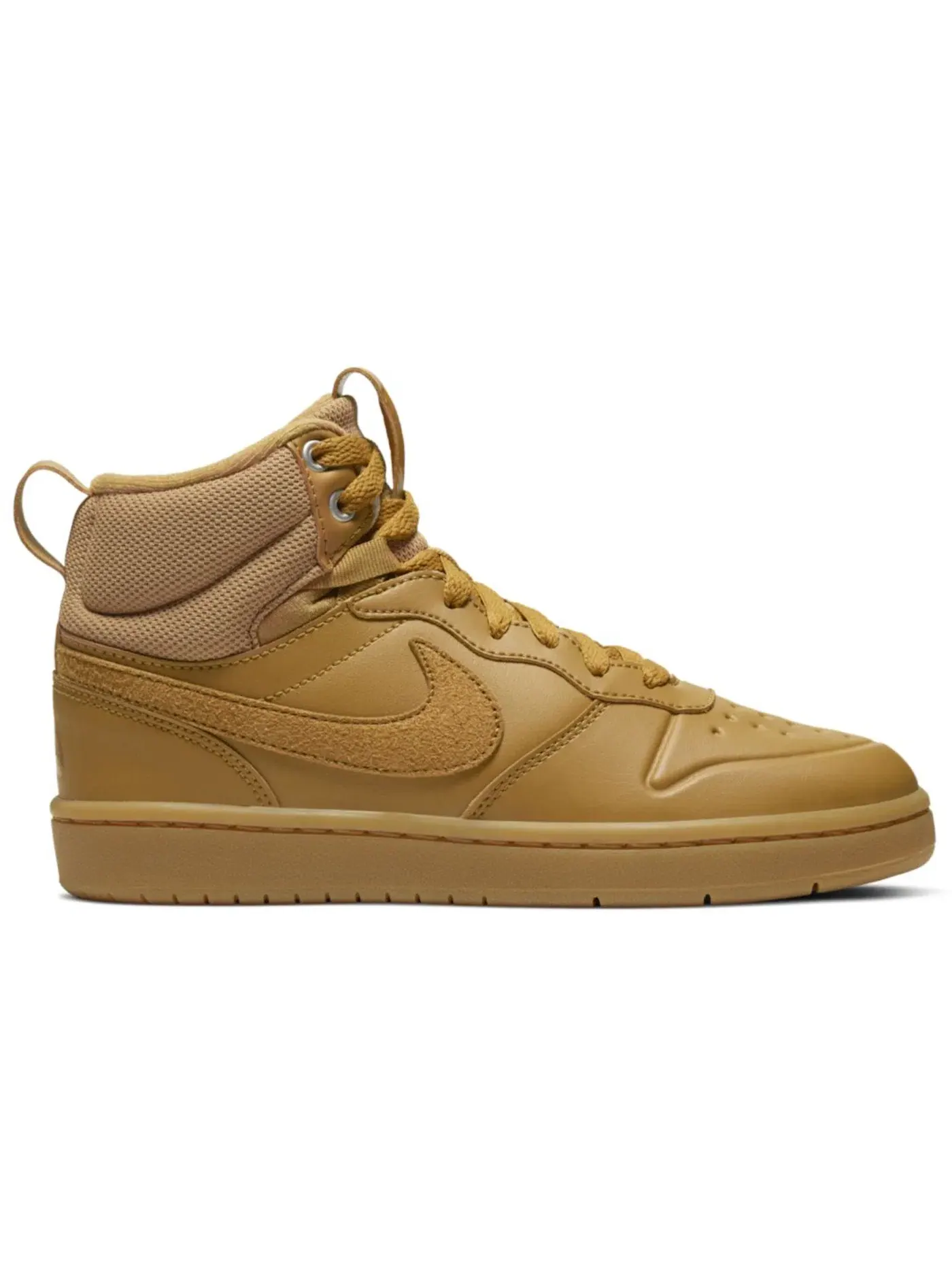 Детские ботинки высокие с шнуровкой Nike Court Borough Mid 2 Boot Nike — изображение 1 из 1, коричневый