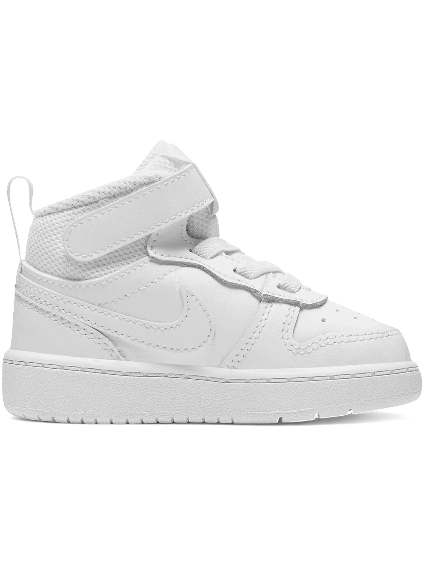 Детские кроссовки Lifestyle Nike Court Borough Mid 2 — изображение 1 из 1, белый/белый/белый