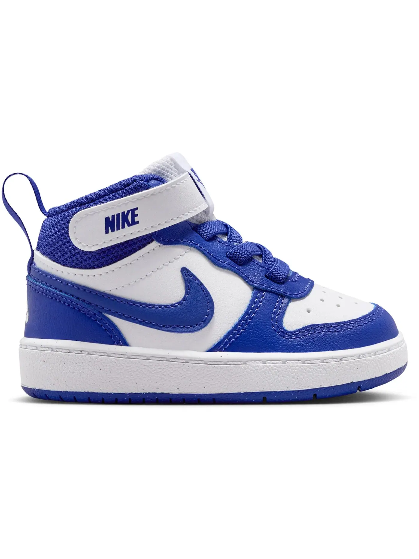 Детские кроссовки для мальчиков с высоким верхом Nike Court Borough Mid 2 — изображение 1 из 1, белый/белый/глубокий