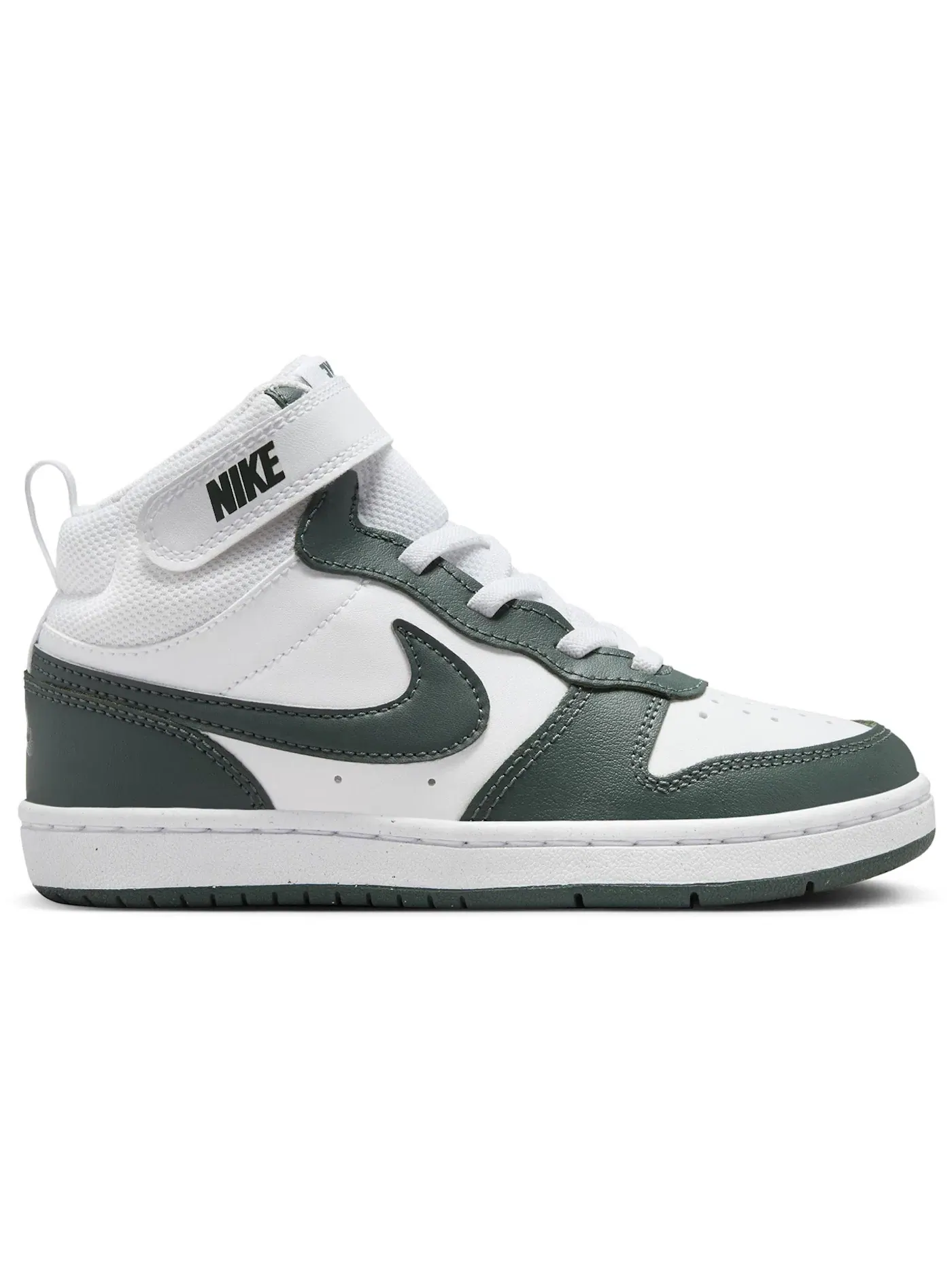 Детские кроссовки Lifestyle Nike Court Borough Mid 2 — изображение 1 из 1, белый винтажный зеленый