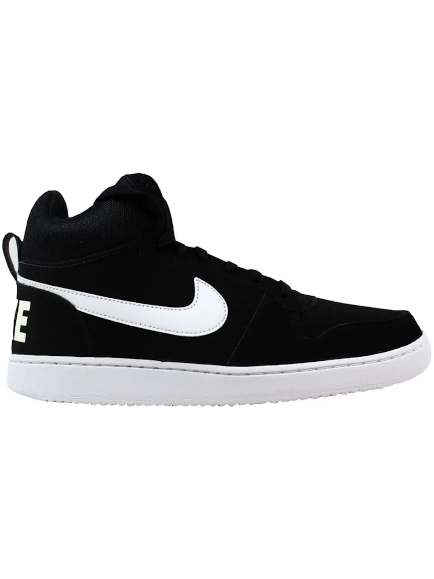 Мужские кроссовки Nike Court Borough Mid — изображение 1 из 1, черный/белый