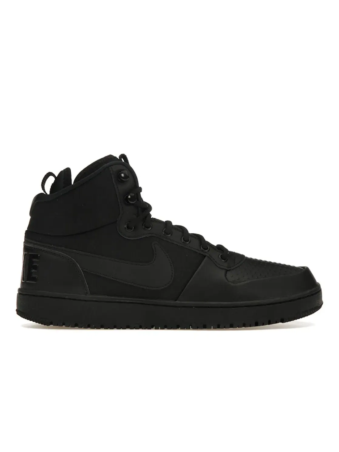 Мужские кроссовки Lifestyle Nike Court Borough Mid Winter — изображение 1 из 4, черный/черный-черный
