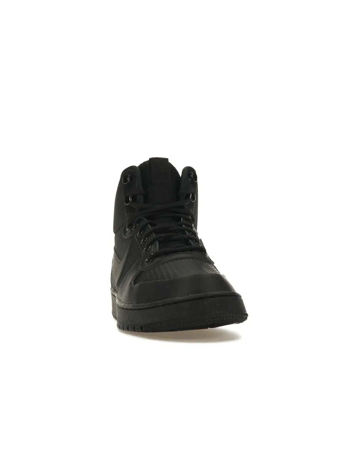 Мужские кроссовки Lifestyle Nike Court Borough Mid Winter — изображение 2 из 4, черный/черный-черный