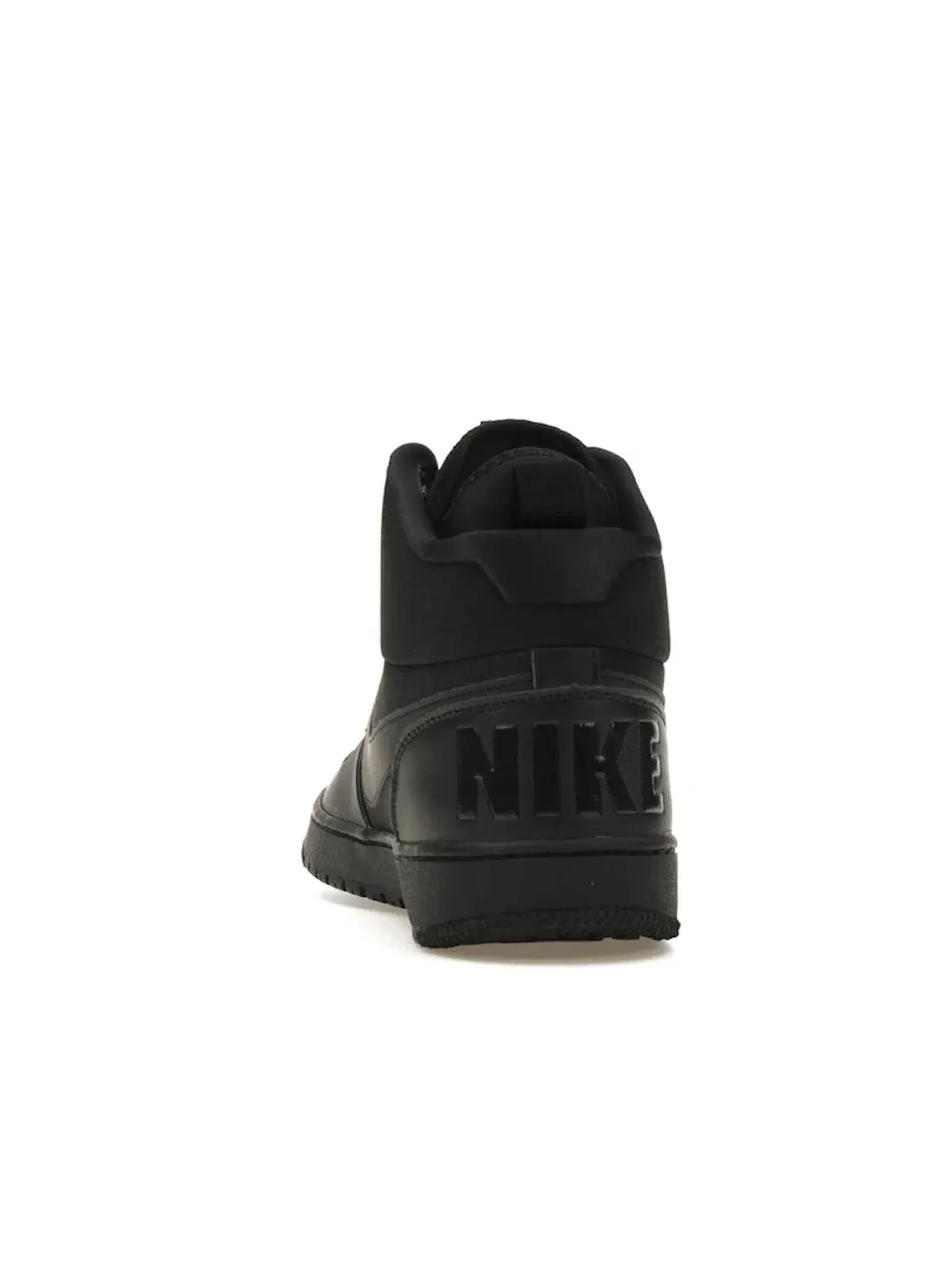 Мужские кроссовки Lifestyle Nike Court Borough Mid Winter — изображение 4 из 4, черный/черный-черный