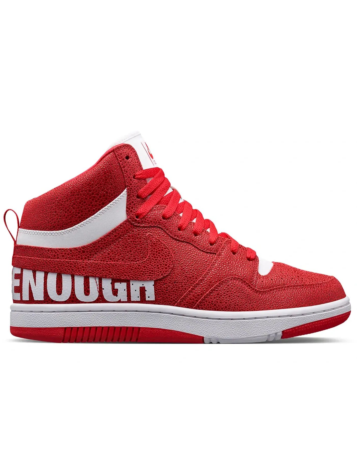 Мужские кроссовки Lifestyle Nike Court Force Mid — изображение 1 из 1, красный/красный-белый