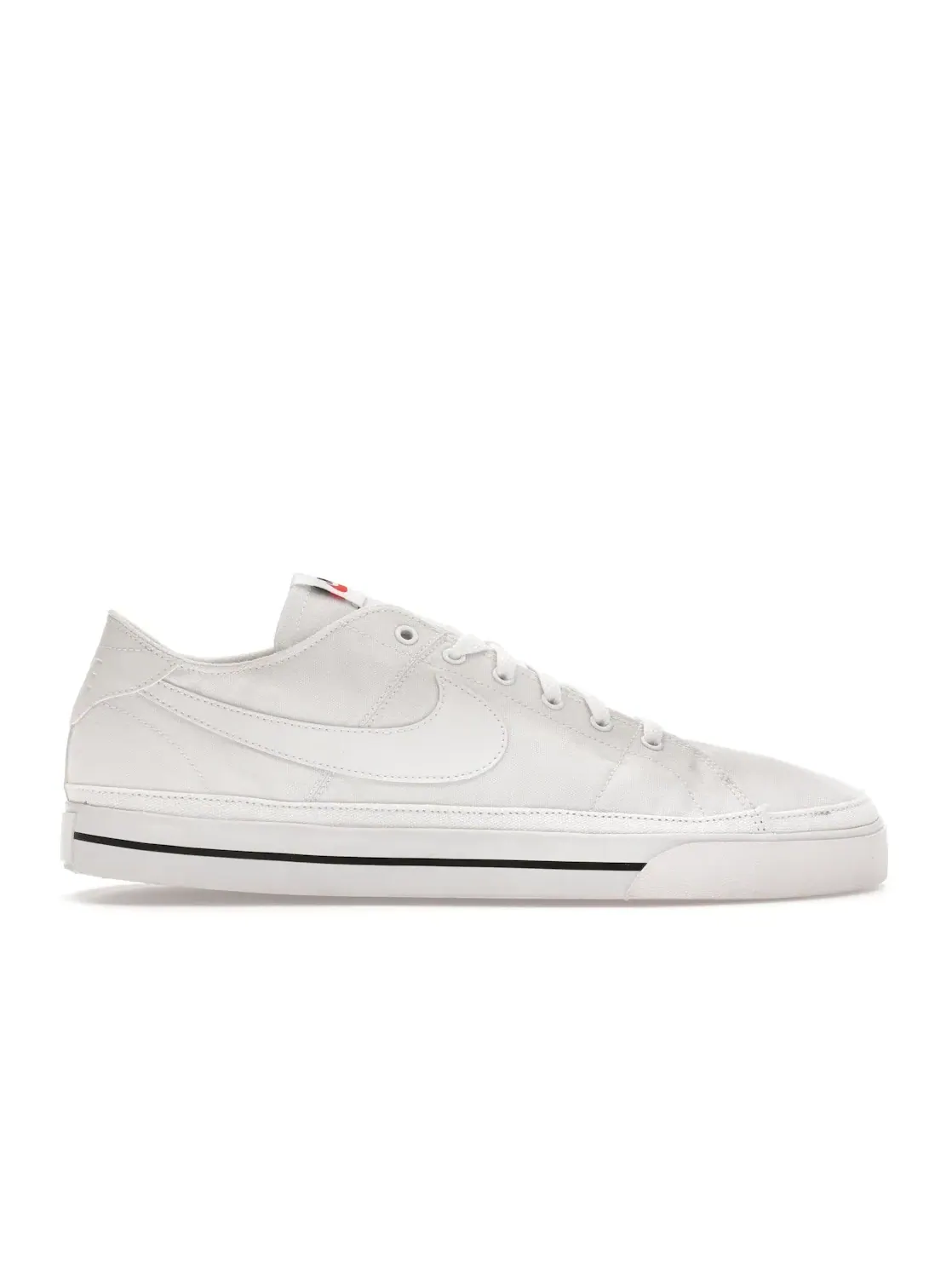 Мужские кроссовки Lifestyle Nike Court Legacy Canvas — изображение 1 из 4, белый/белый/черный