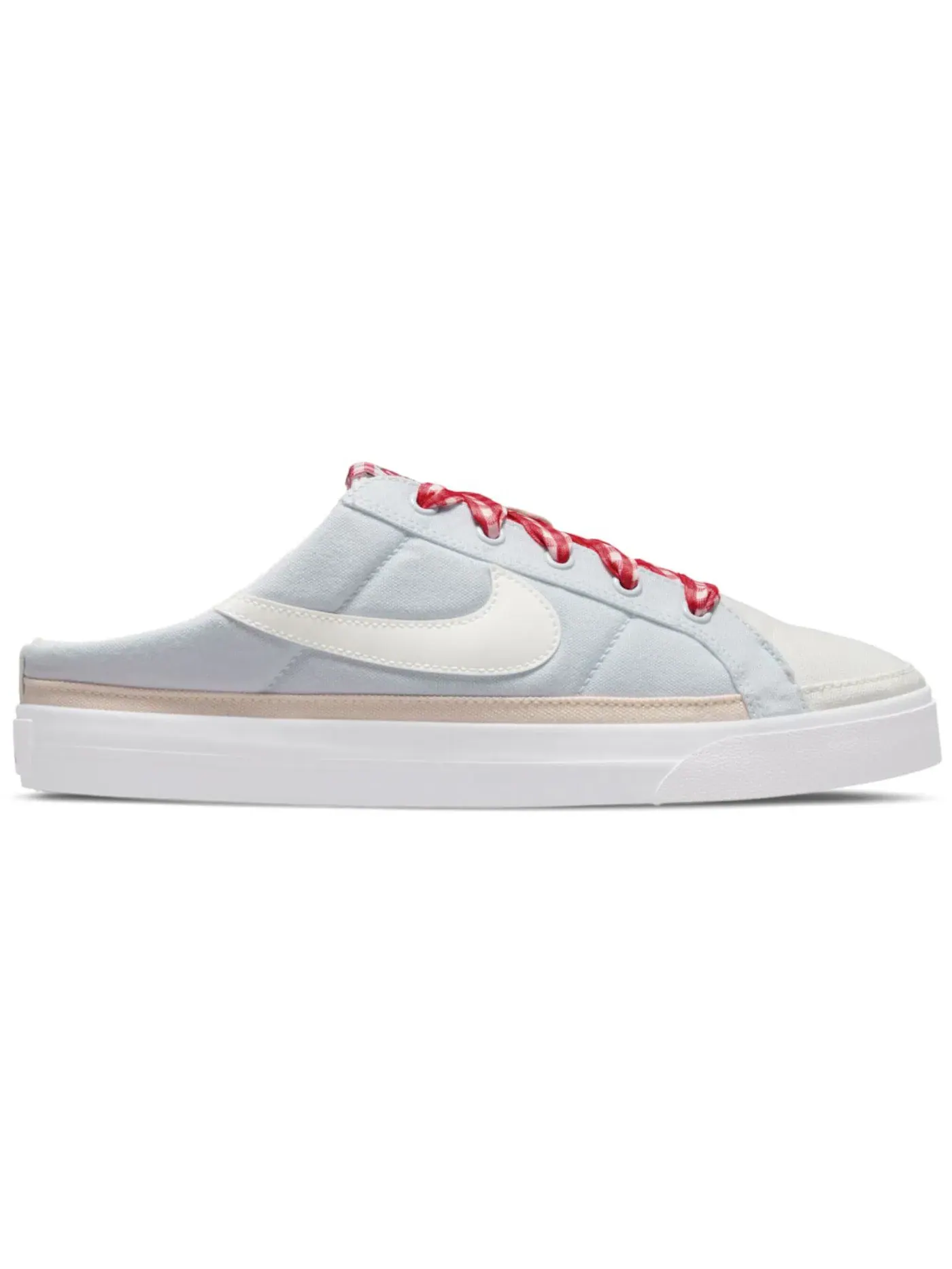 Женские кеды Nike Court Legacy Mule — изображение 1 из 1, серый//белый