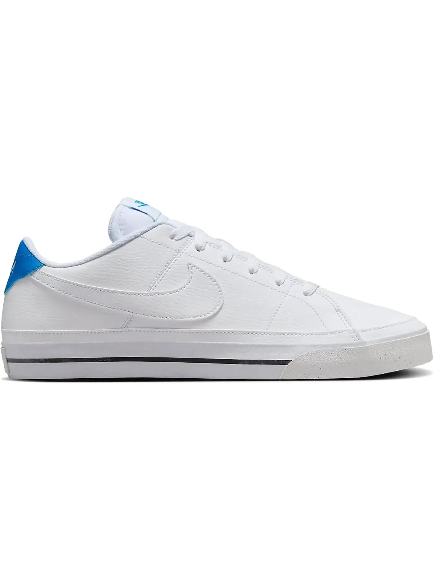 Мужские кроссовки повседневные Nike Court Legacy Next Nature Nike — изображение 1 из 1, белый/черный/синий