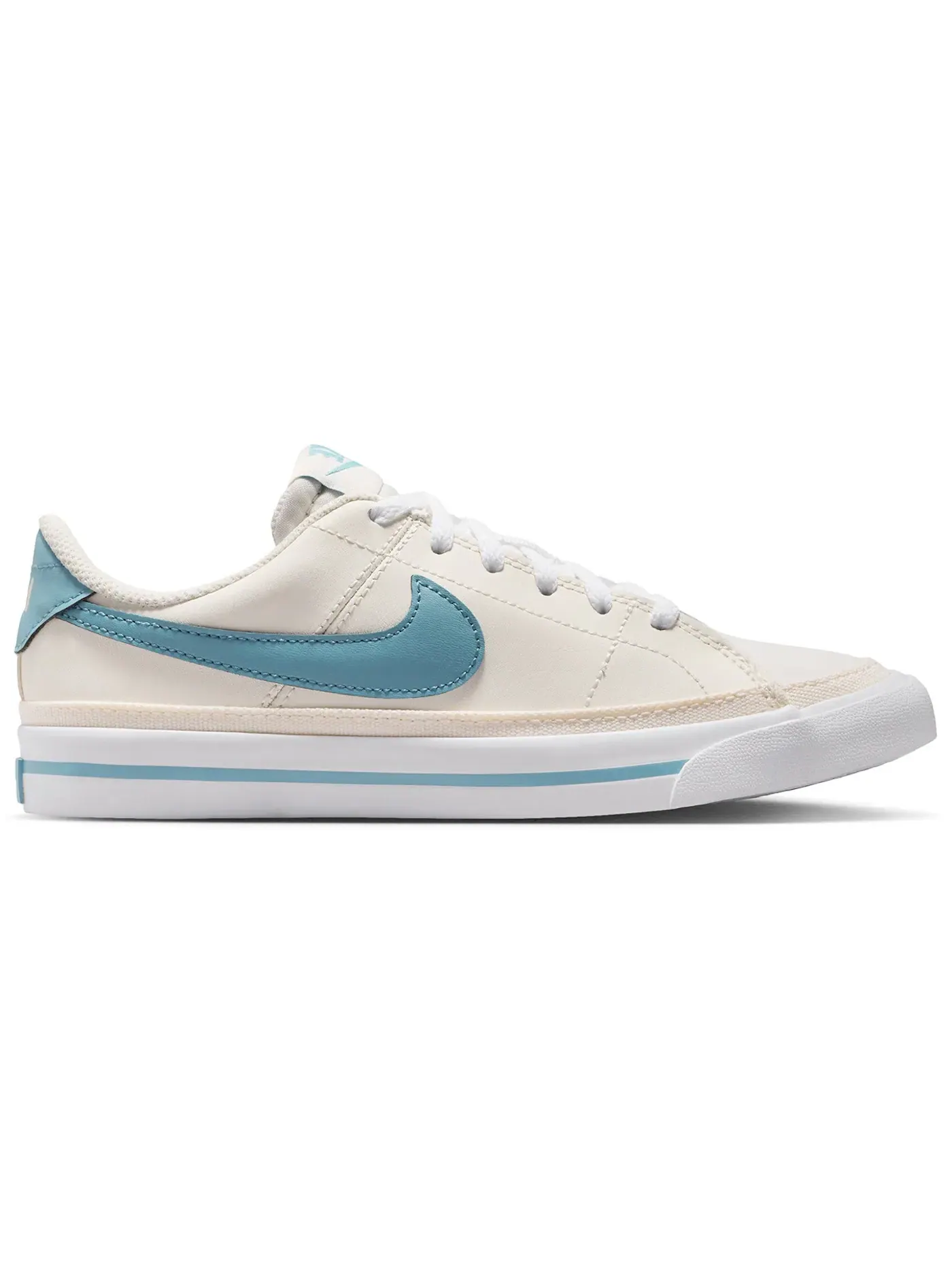 Детские кроссовки Lifestyle Nike Court Legacy — изображение 1 из 1, белый/джинсовый синий