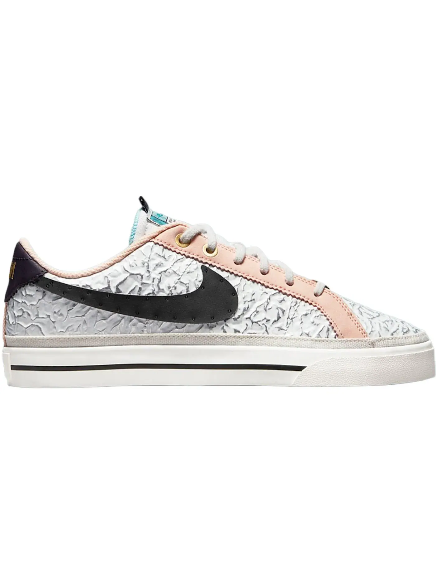 Женские кроссовки Nike Court Legacy — изображение 1 из 1, белый/черный/оранжевый