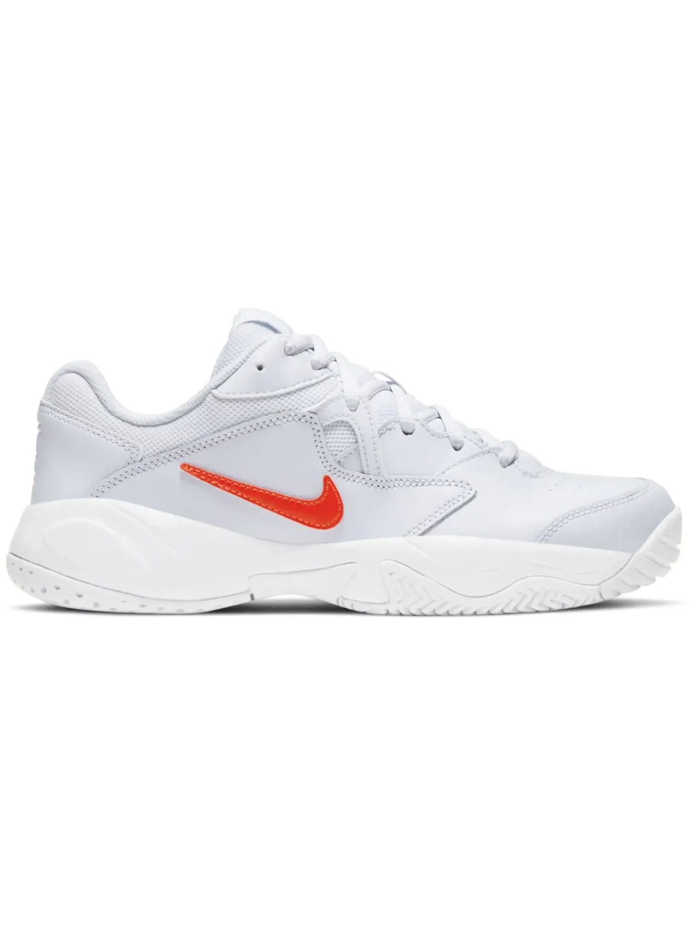 Женские кроссовки с вентиляцией Nike Court Lite 2 — изображение 1 из 1, серый/белый/яркий