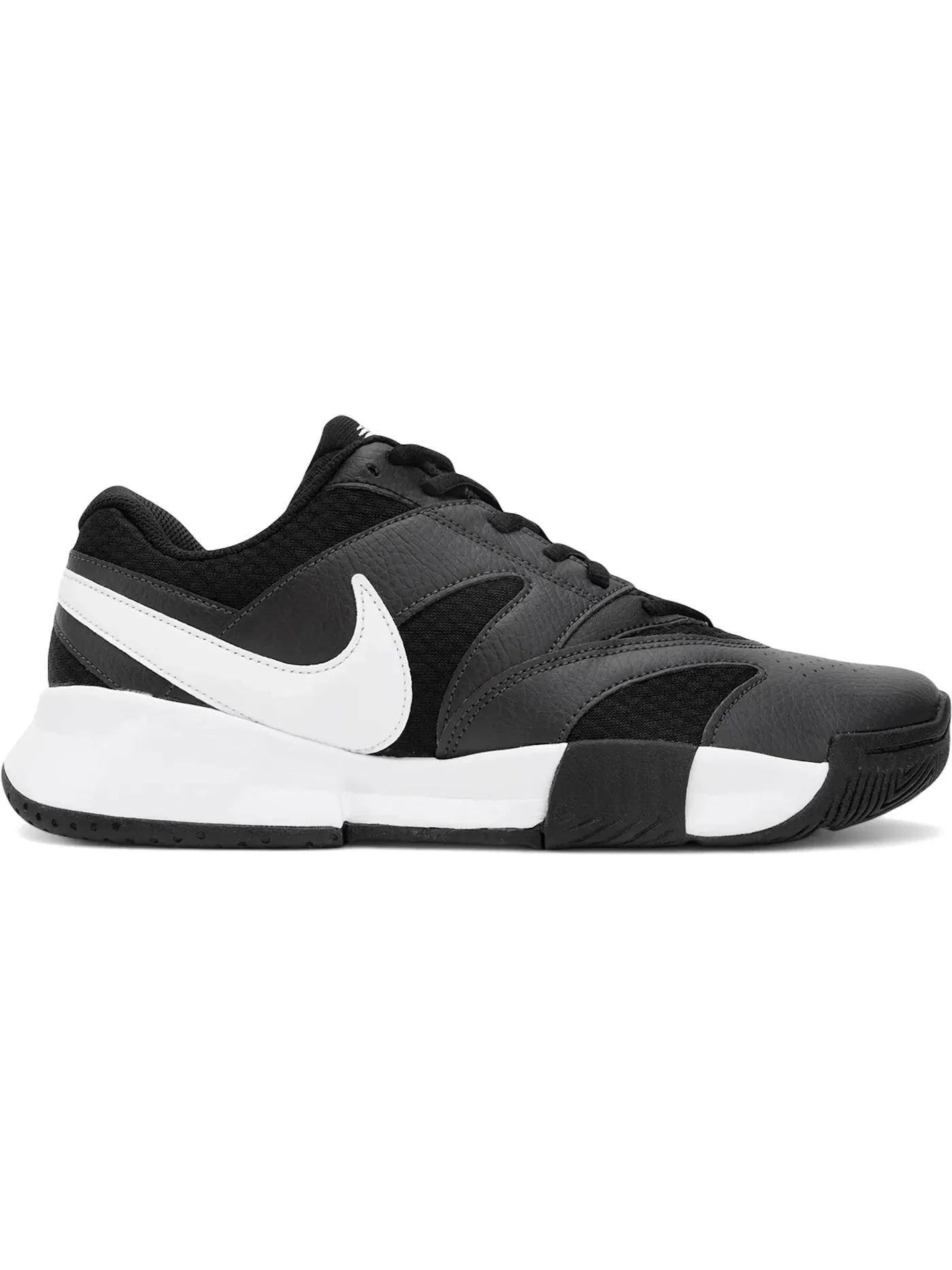 Мужские кроссовки для тенниса Nike Court Lite 4 — изображение 1 из 1, черный/белый