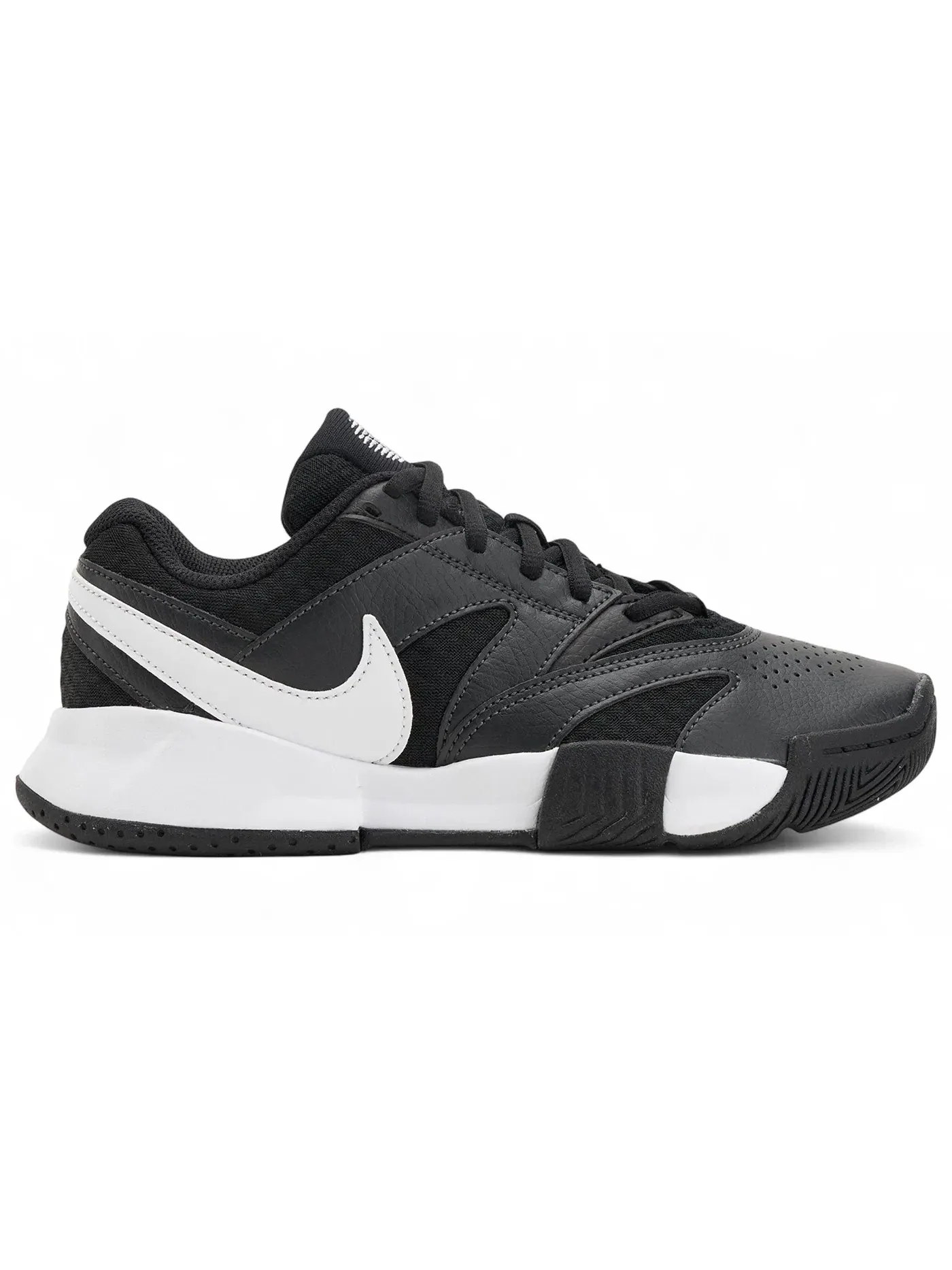 Женские кроссовки для тенниса Nike Court Lite 4 — изображение 1 из 1, черный/белый