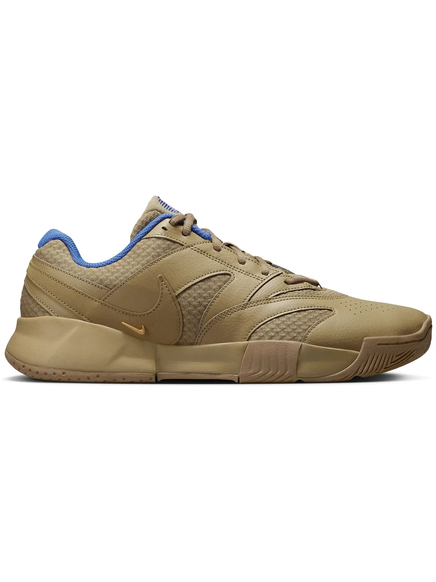 Мужские кроссовки с сетчатым верхом Nike Court Lite 4 — изображение 1 из 1, бежевый/синий