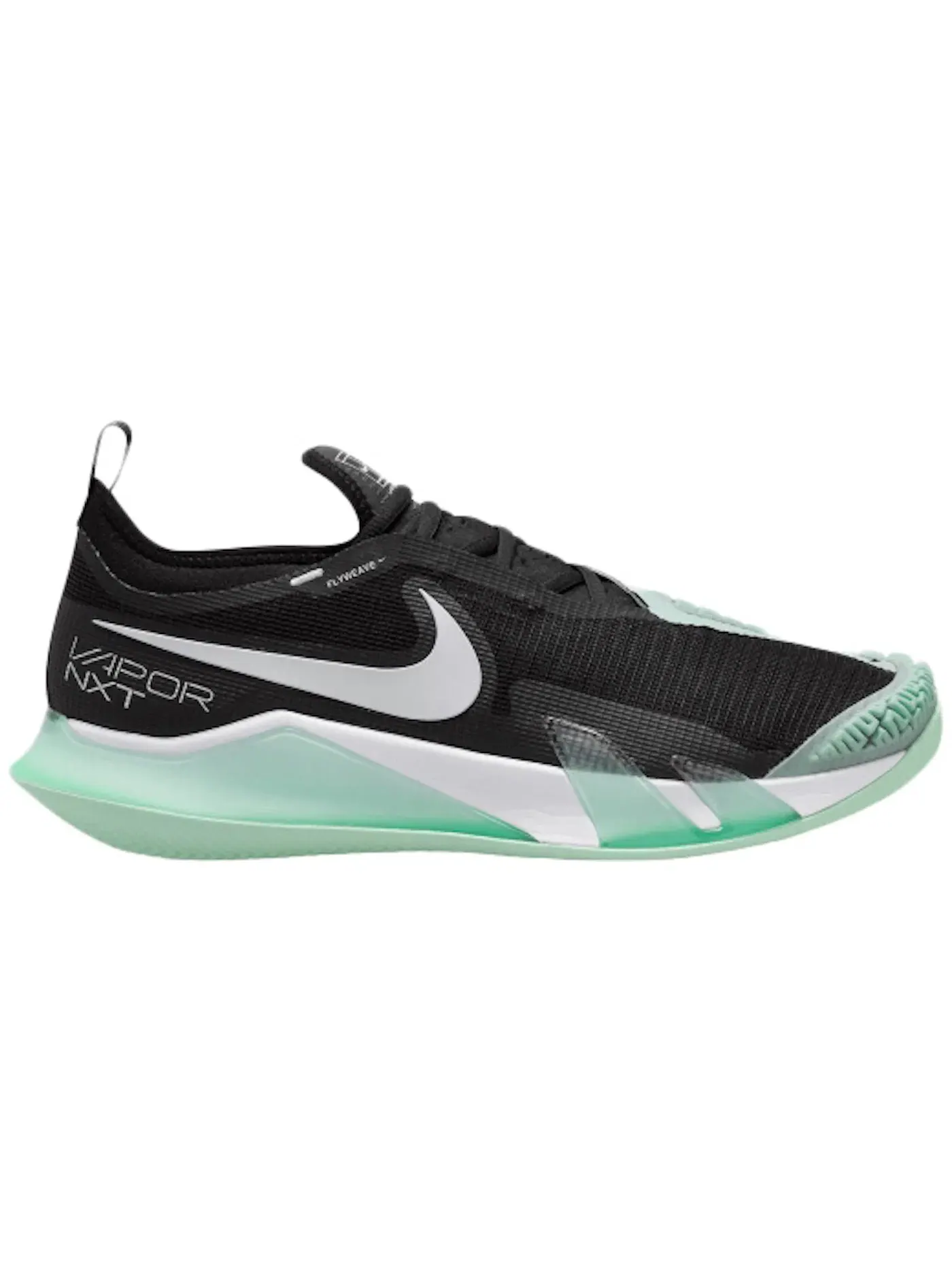 Мужские кроссовки для тенниса Nike Court React Vapor NXT — изображение 1 из 1, черный//белый