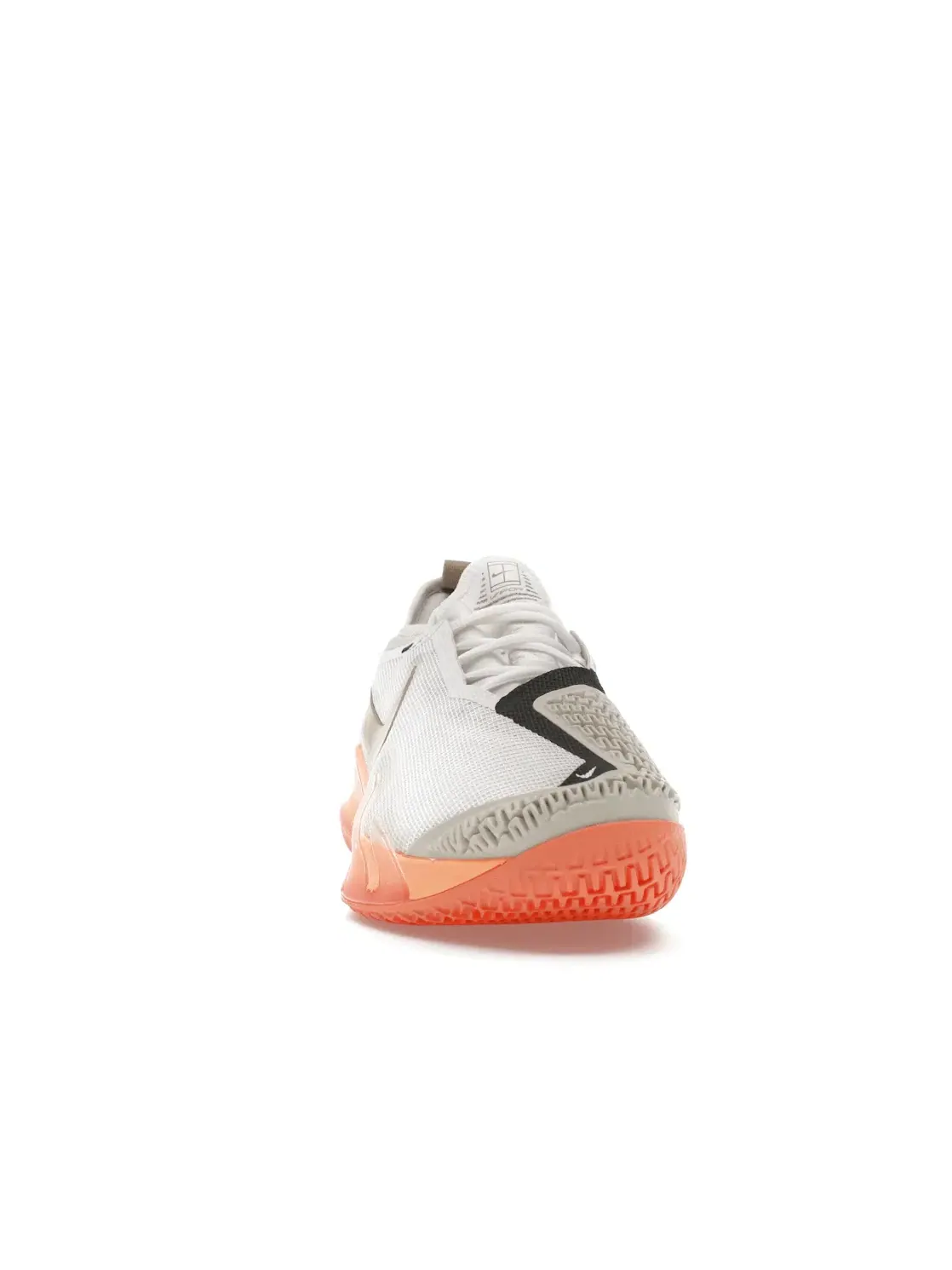 Мужские кроссовки для тенниса Nike Court React Vapor NXT — изображение 2 из 4, белый/оранжевый/черный