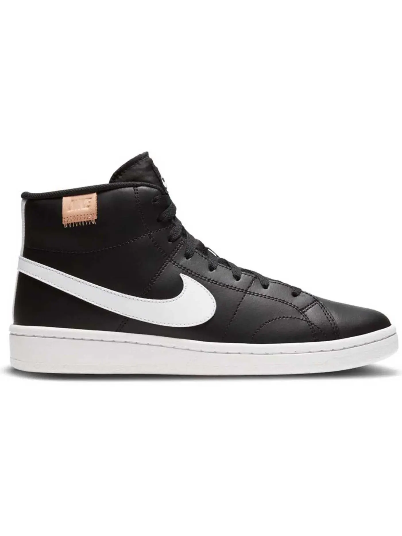 Женские кроссовки с высоким верхом Nike Court Royale 2 Mid — изображение 1 из 1, черный/белый