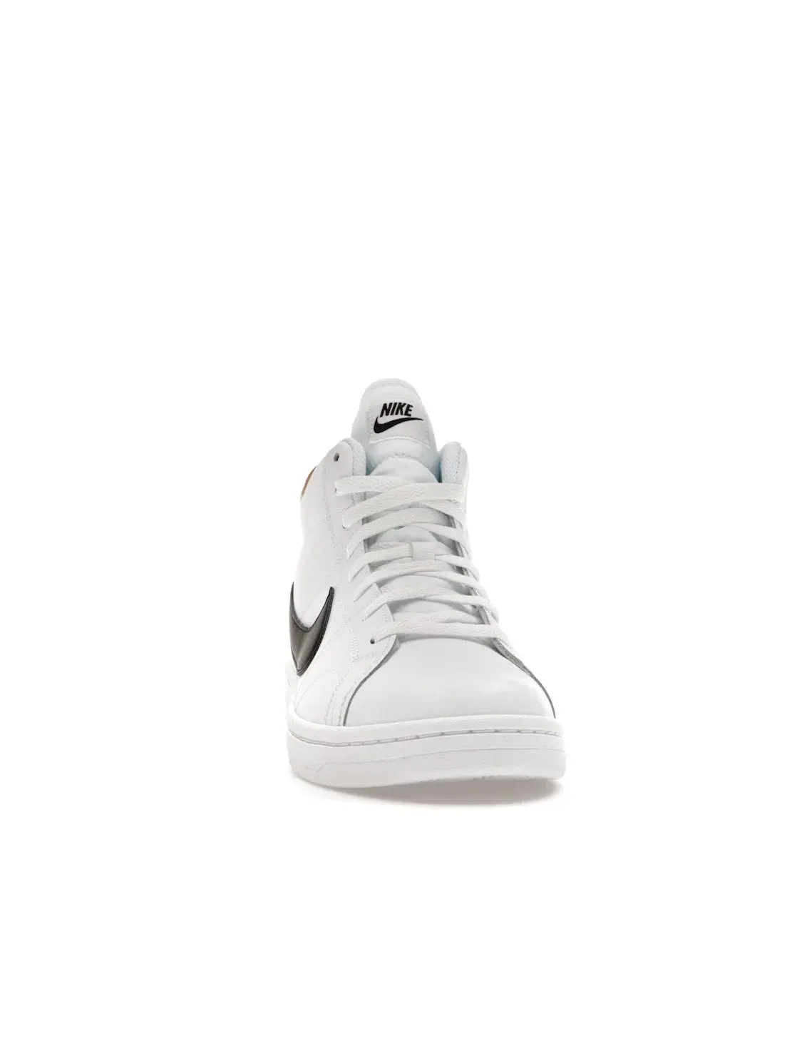 Мужские кроссовки с высоким верхом Nike Court Royale 2 Mid — изображение 2 из 4, белый/белый/черный