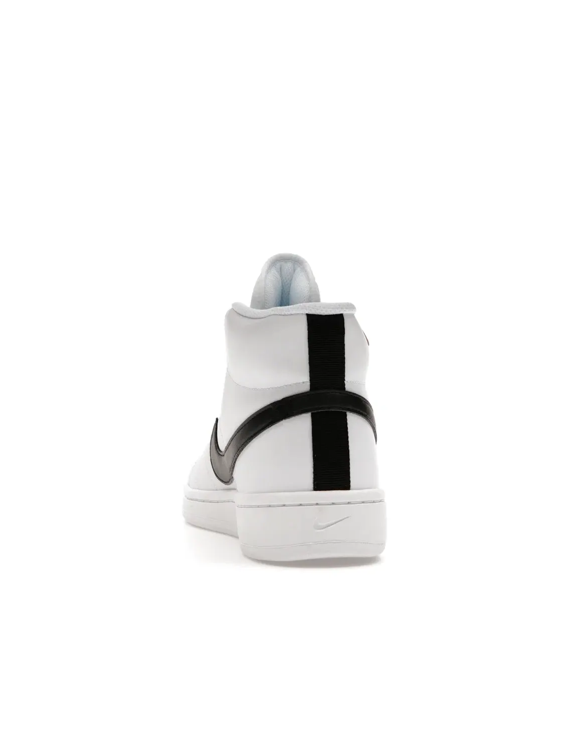 Мужские кроссовки с высоким верхом Nike Court Royale 2 Mid — изображение 4 из 4, белый/белый/черный