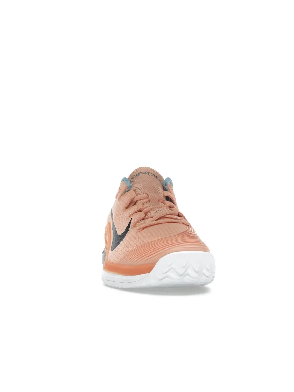 Мужские теннисные кроссовки с сетчатым верхом Nike Court Vapor 12 Clay — изображение 2 из 4, белый/джинсовый синий