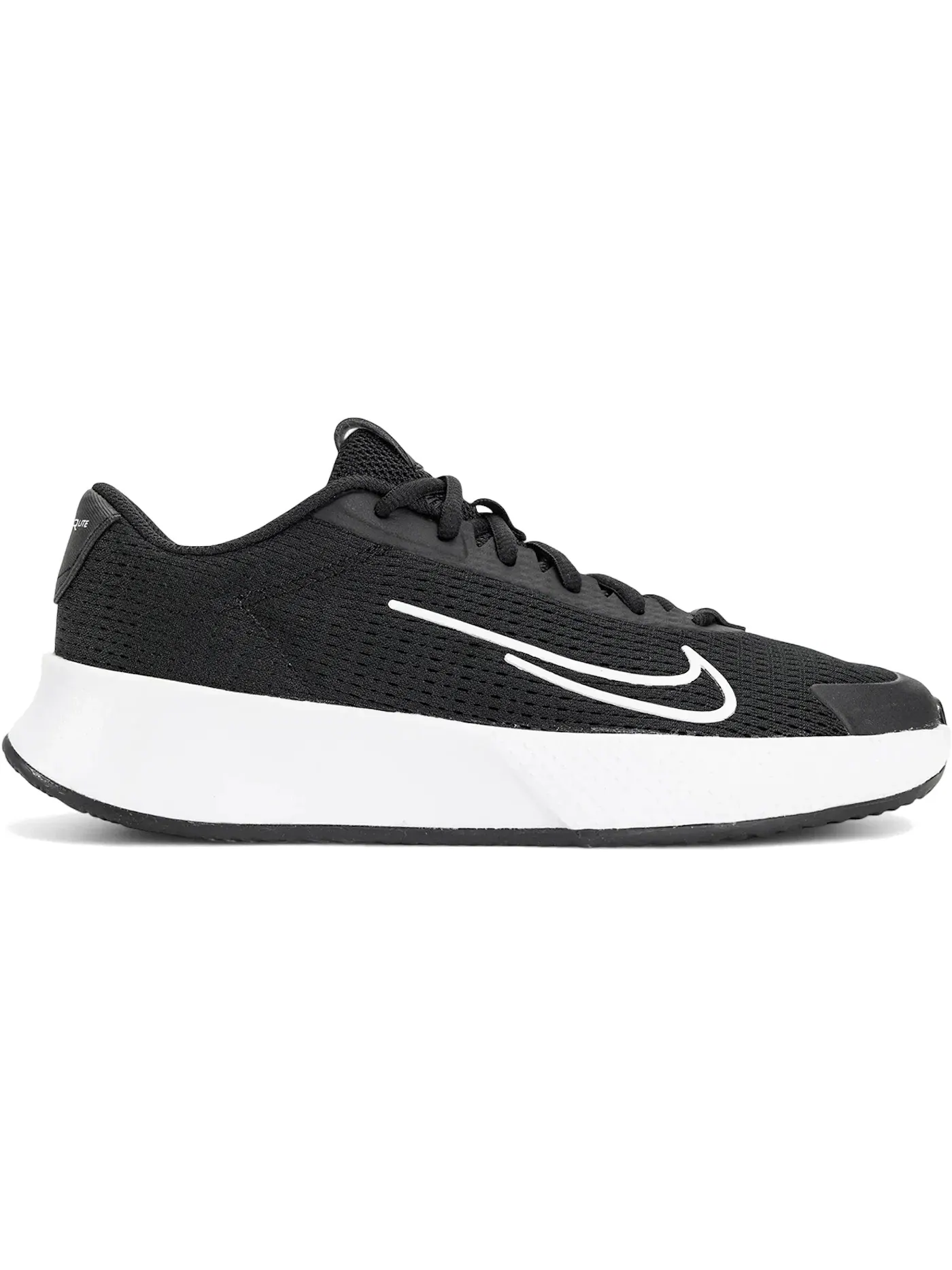 Женские теннисные кроссовки с закрытой пяткой Nike Court Vapor Lite 2 Clay — изображение 1 из 1, черный/черный/белый