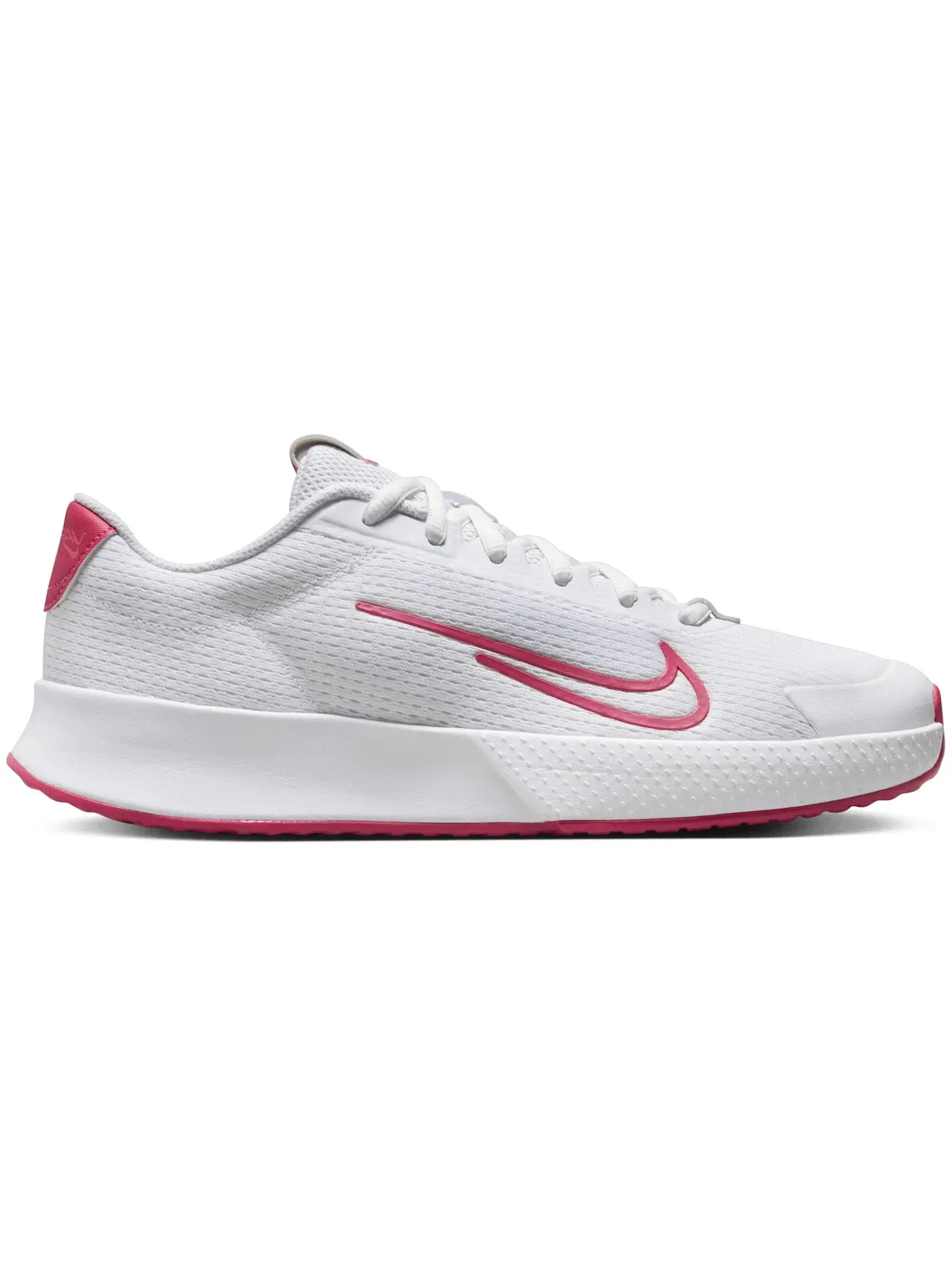 Женские кроссовки для тенниса Nike Court Vapor Lite 2 HC — изображение 1 из 1, белый///розовый