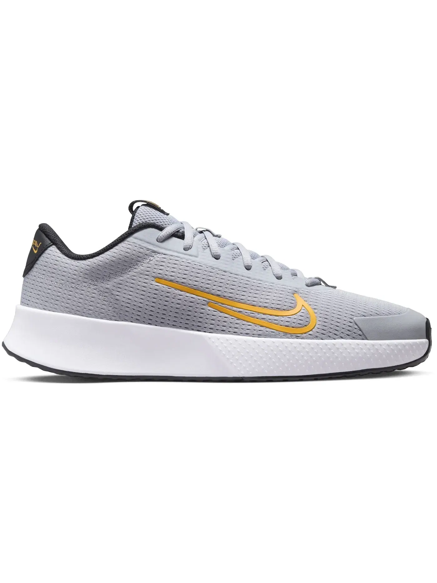 Мужские кроссовки для тенниса Nike Court Vapor Lite 2 HC — изображение 1 из 1, серый/черный/оранжевый
