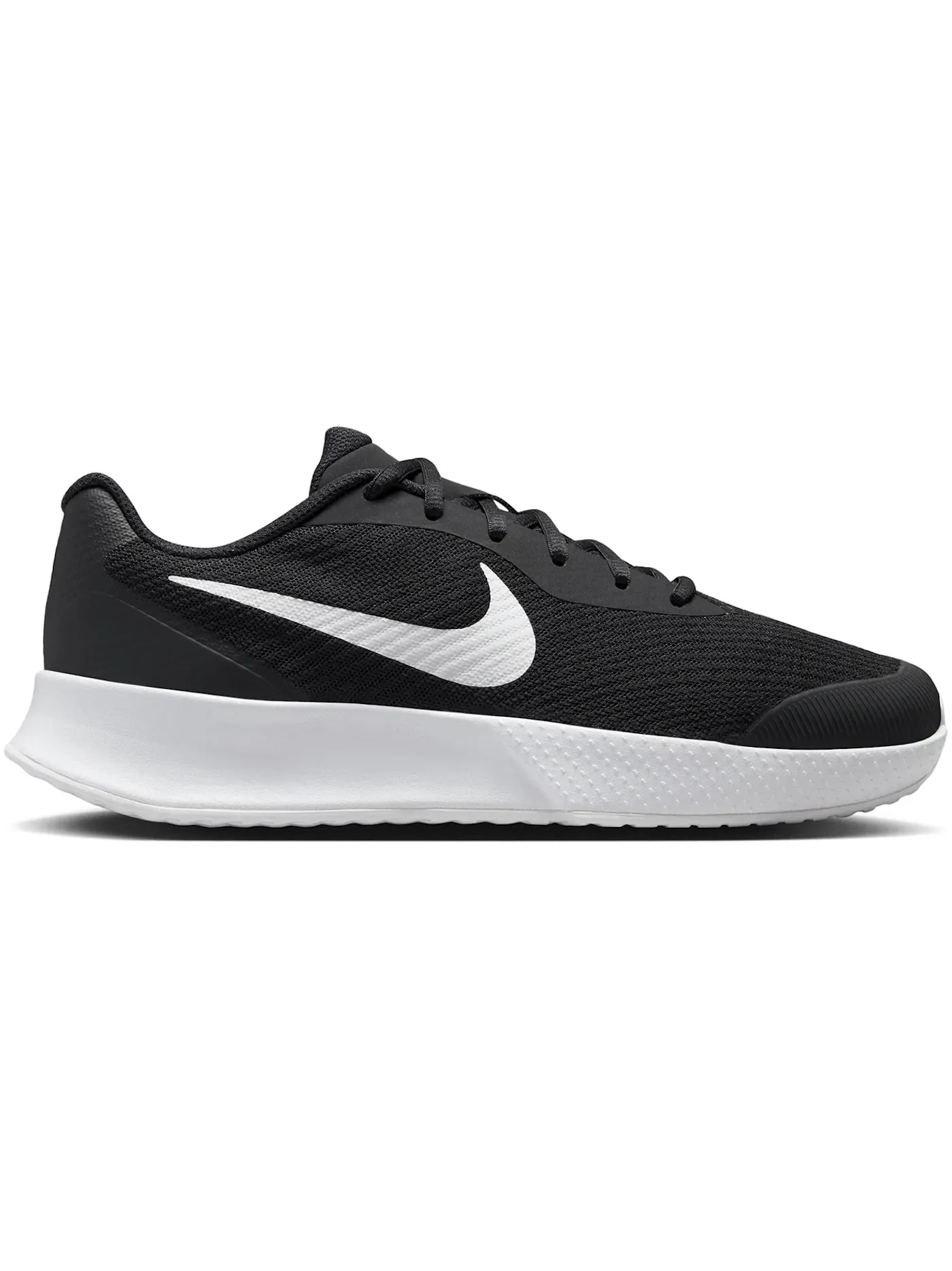Женские кроссовки для тенниса с шнуровкой Nike Court Vapor Lite 3 HC — изображение 1 из 1, черный/белый
