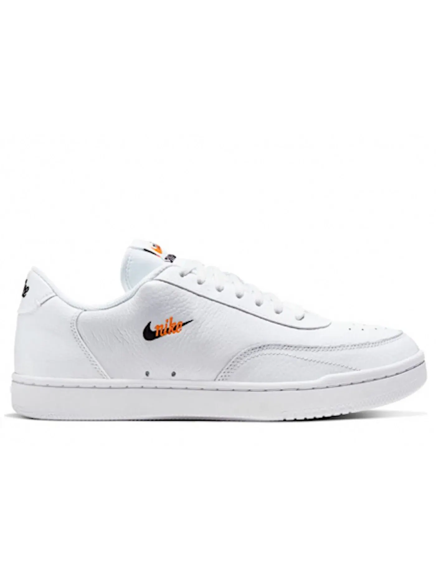 Женские кроссовки Lifestyle Nike Court Vintage Premium — изображение 1 из 1, белый/оранжевый/черный