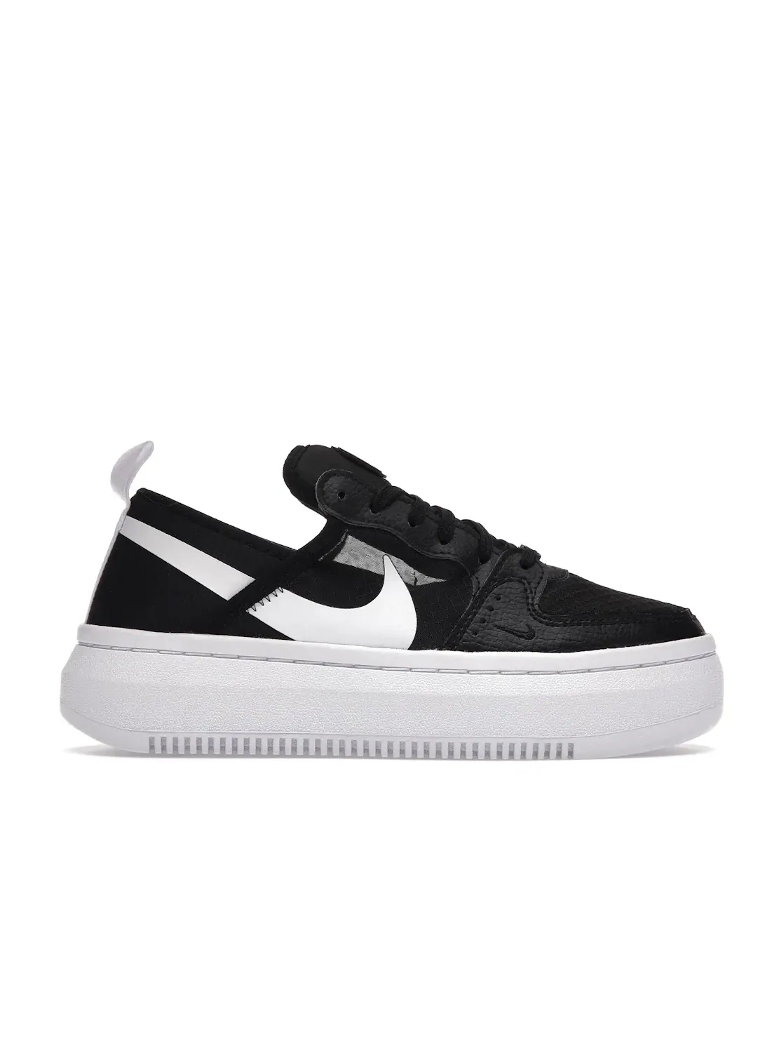 Женские кроссовки Lifestyle Nike Court Vision Alta — изображение 1 из 4, черный/белый