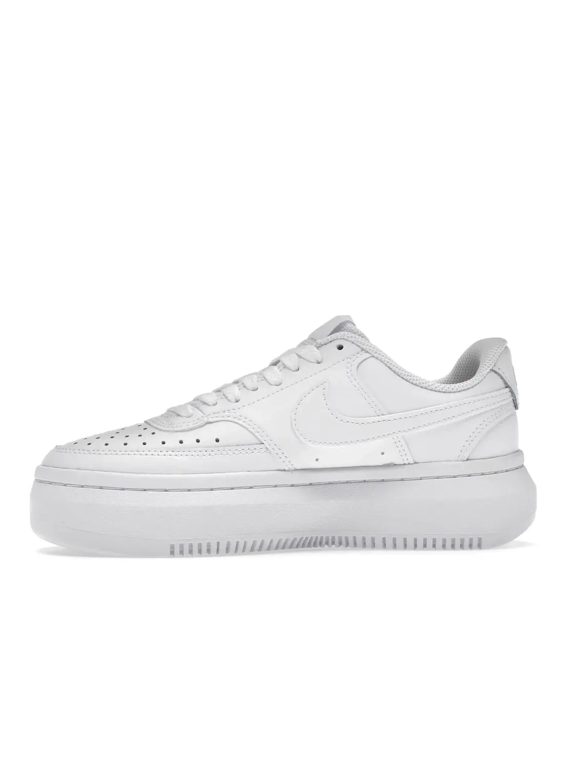 Женские кроссовки Lifestyle Nike Court Vision Alta Low — изображение 3 из 4, белый/белый/белый