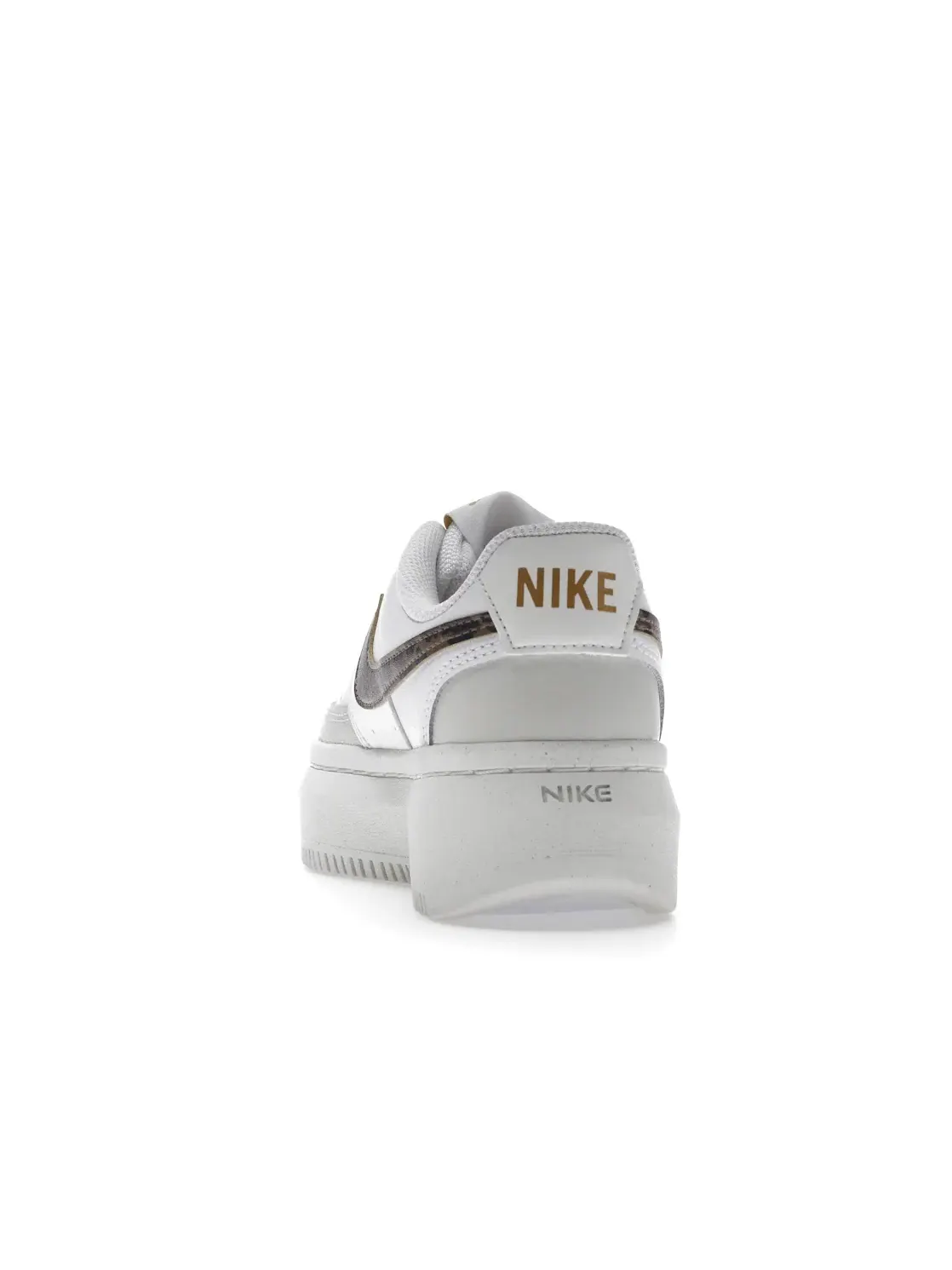 Женские кроссовки Nike Court Vision Alta Low — изображение 4 из 4, белый светлый коричневый