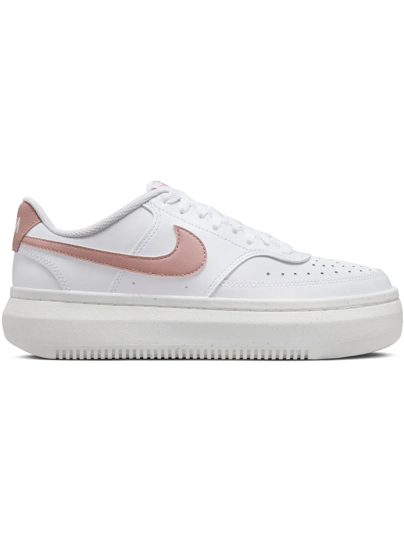 Женские кроссовки для повседневной носки Nike Court Vision Alta Nike — изображение 1 из 1, белый//красный