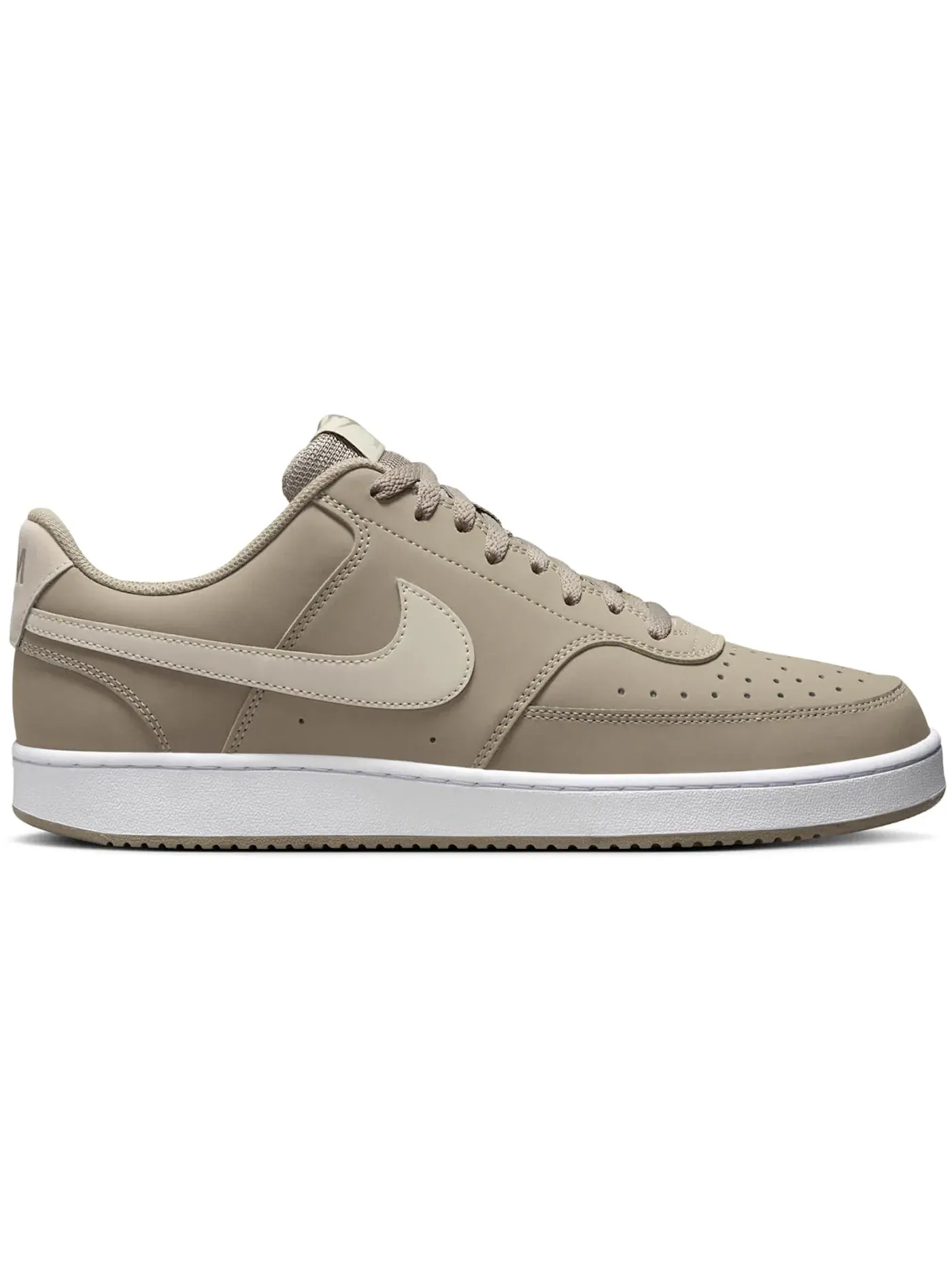 Мужские кроссовки повседневные Nike Court Vision Low — изображение 1 из 1, хаки/белый