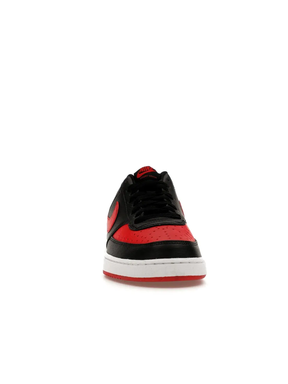 Мужские кроссовки Lifestyle Nike Court Vision Low — изображение 2 из 4, черный/белый/красный