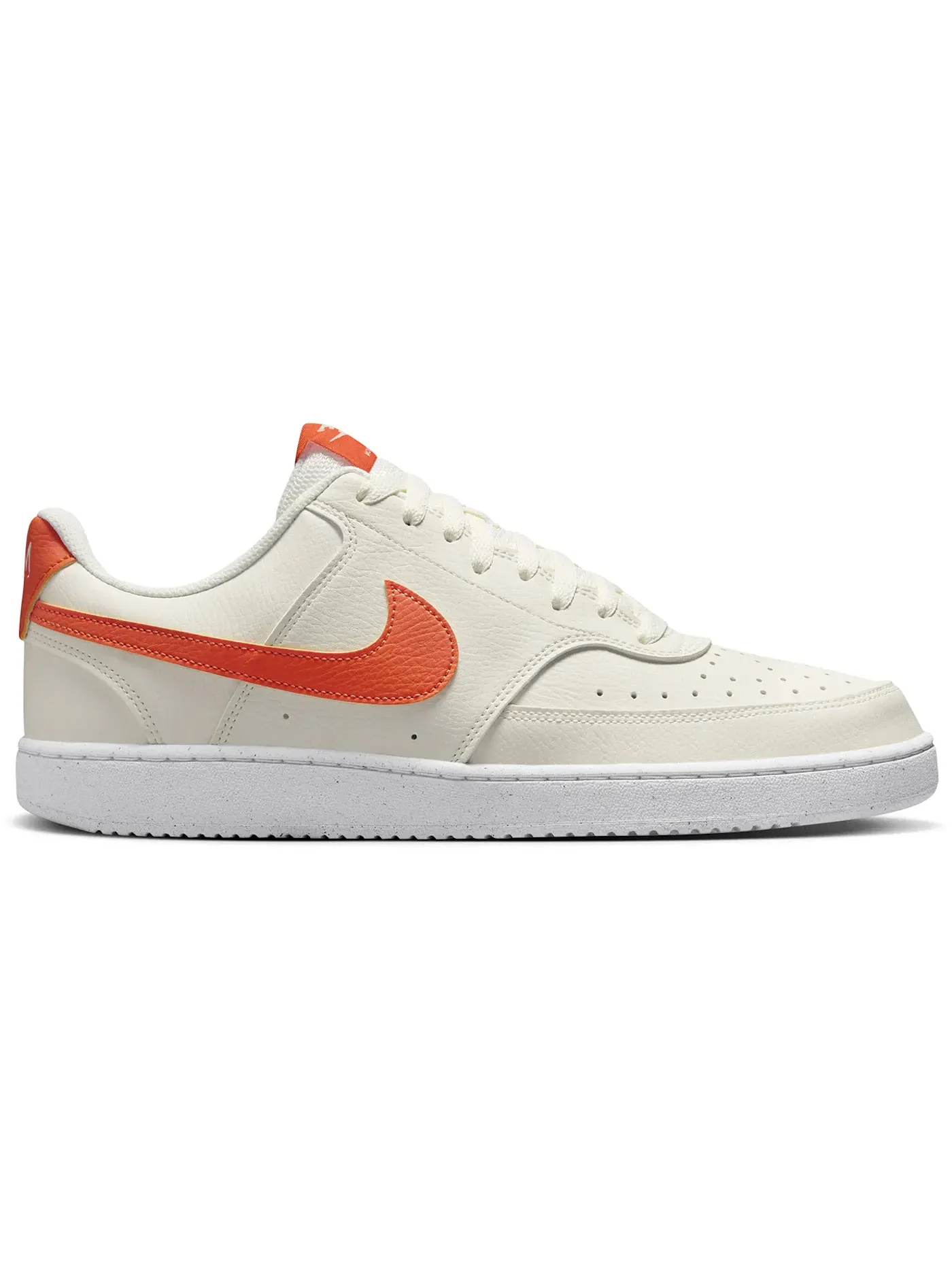 Мужские кроссовки с низким верхом Nike Court Vision Low Next Nature Nike — изображение 1 из 1, белый оранжевый