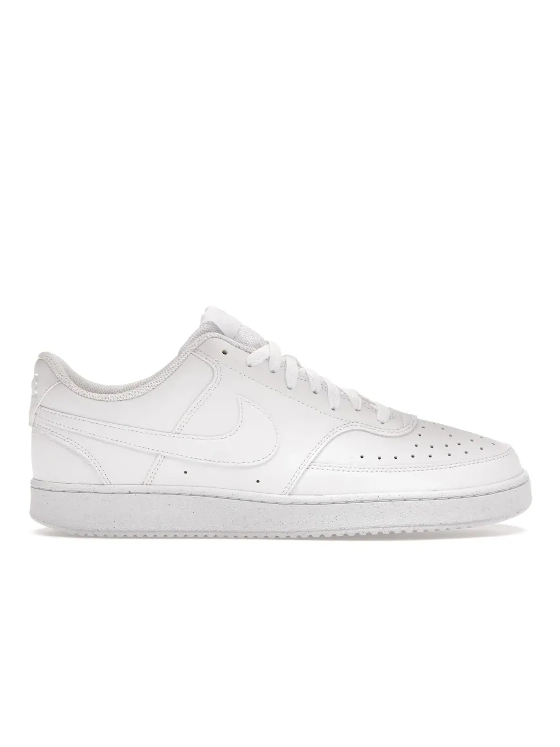Мужские кроссовки кожаные Nike Court Vision Low — изображение 1 из 4, белый/белый/белый