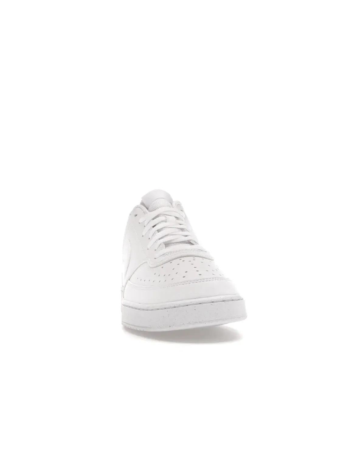 Мужские кроссовки кожаные Nike Court Vision Low — изображение 2 из 4, белый/белый/белый
