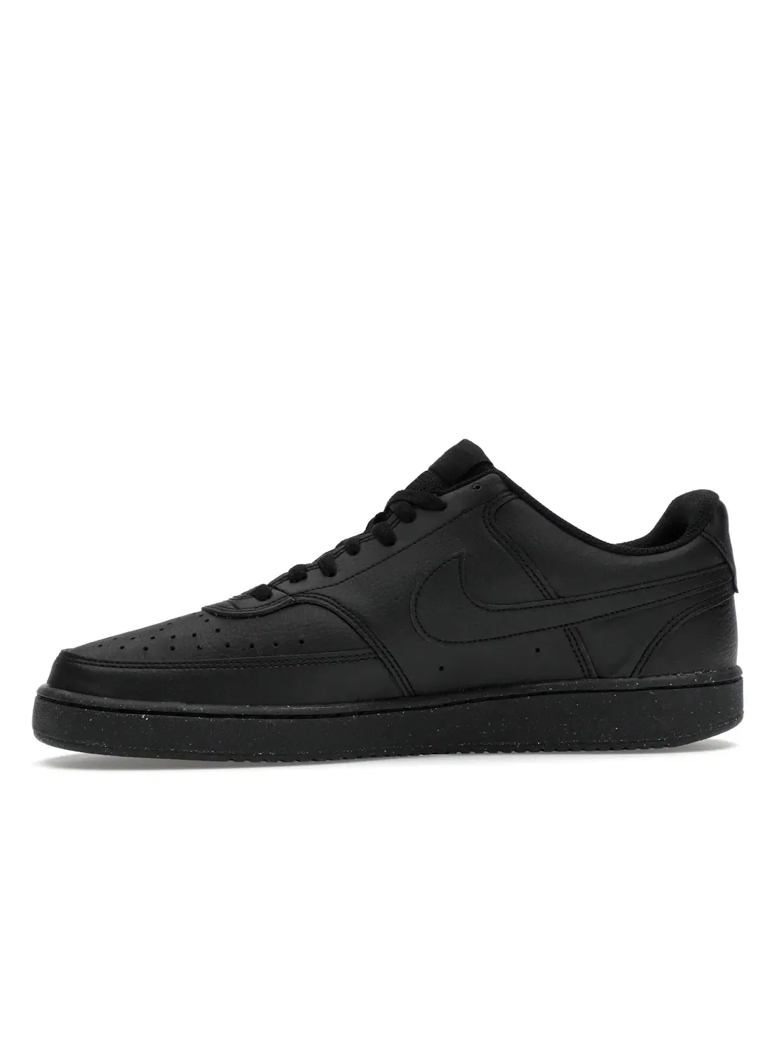 Мужские кроссовки повседневные Nike Court Vision Low Nike — изображение 3 из 4, черный/черный/черный