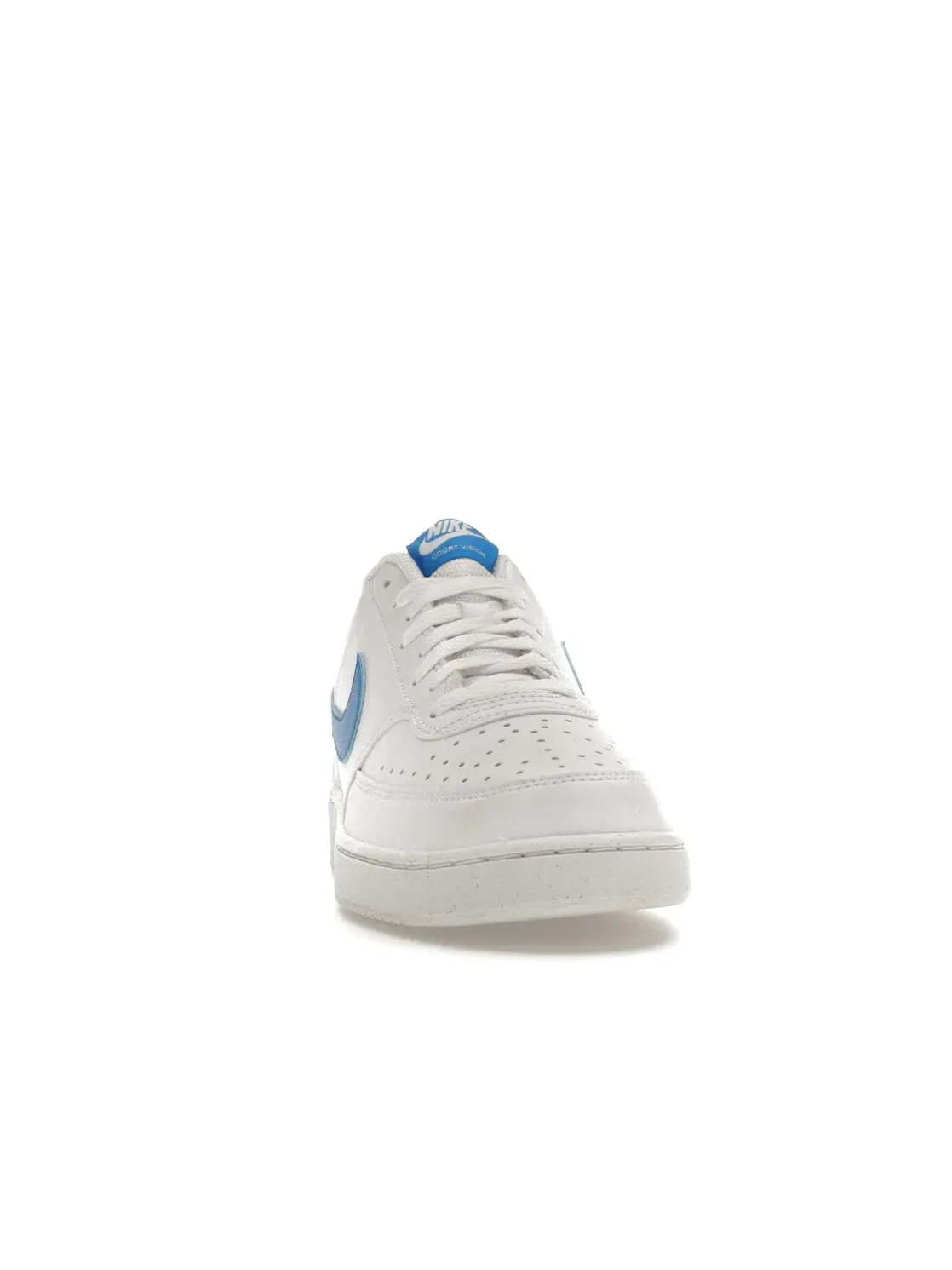 Мужские кроссовки Lifestyle Nike Court Vision Low — изображение 2 из 4, белый/светлый синий