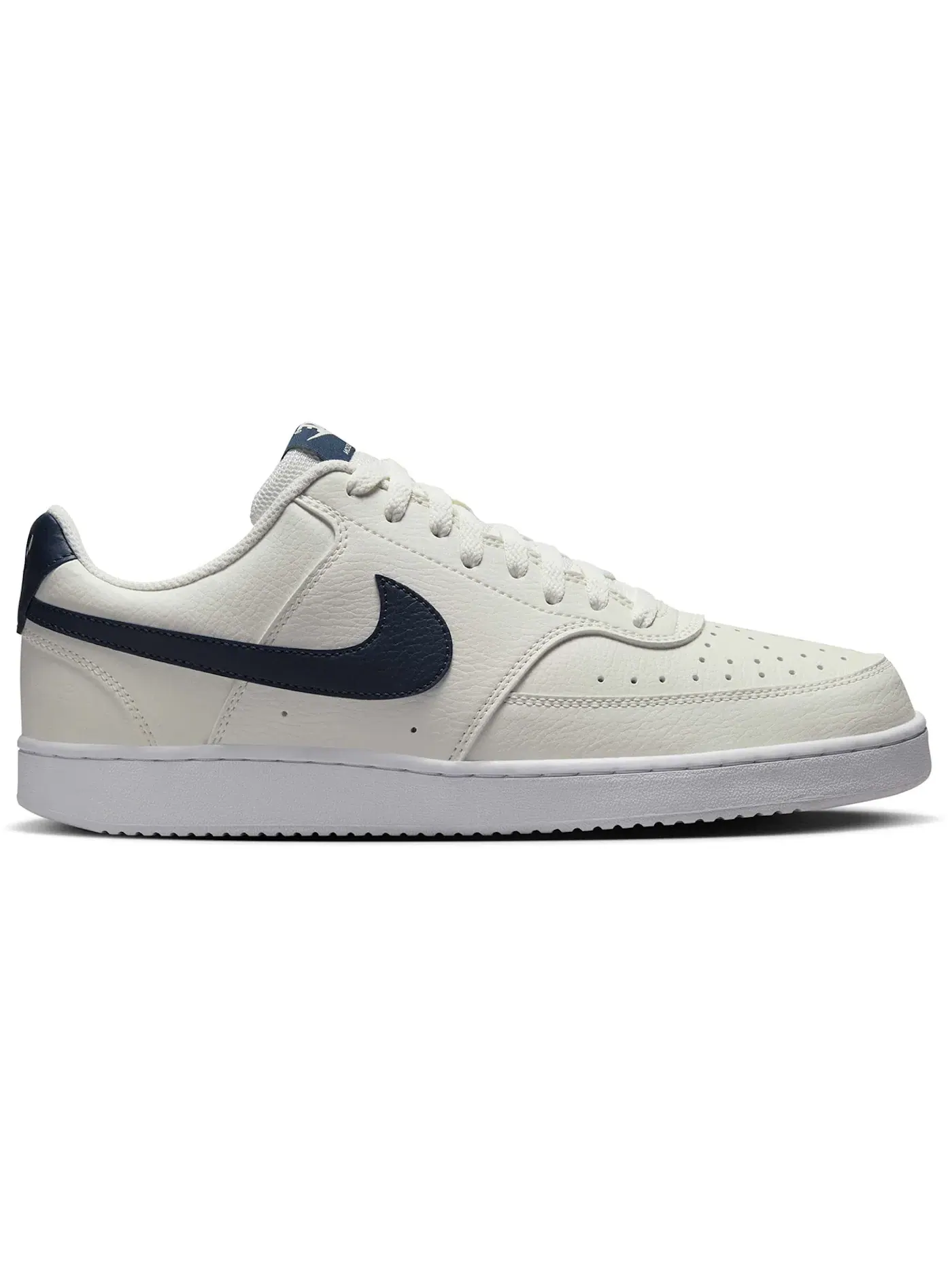 Мужские кроссовки Lifestyle Nike Court Vision Low — изображение 1 из 1, белый/темно-синий