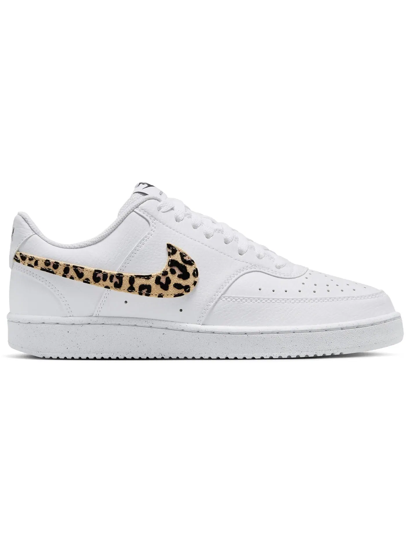 Женские кроссовки для повседневной носки Nike Court Vision Low SE — изображение 1 из 1, белый/черный/мульти