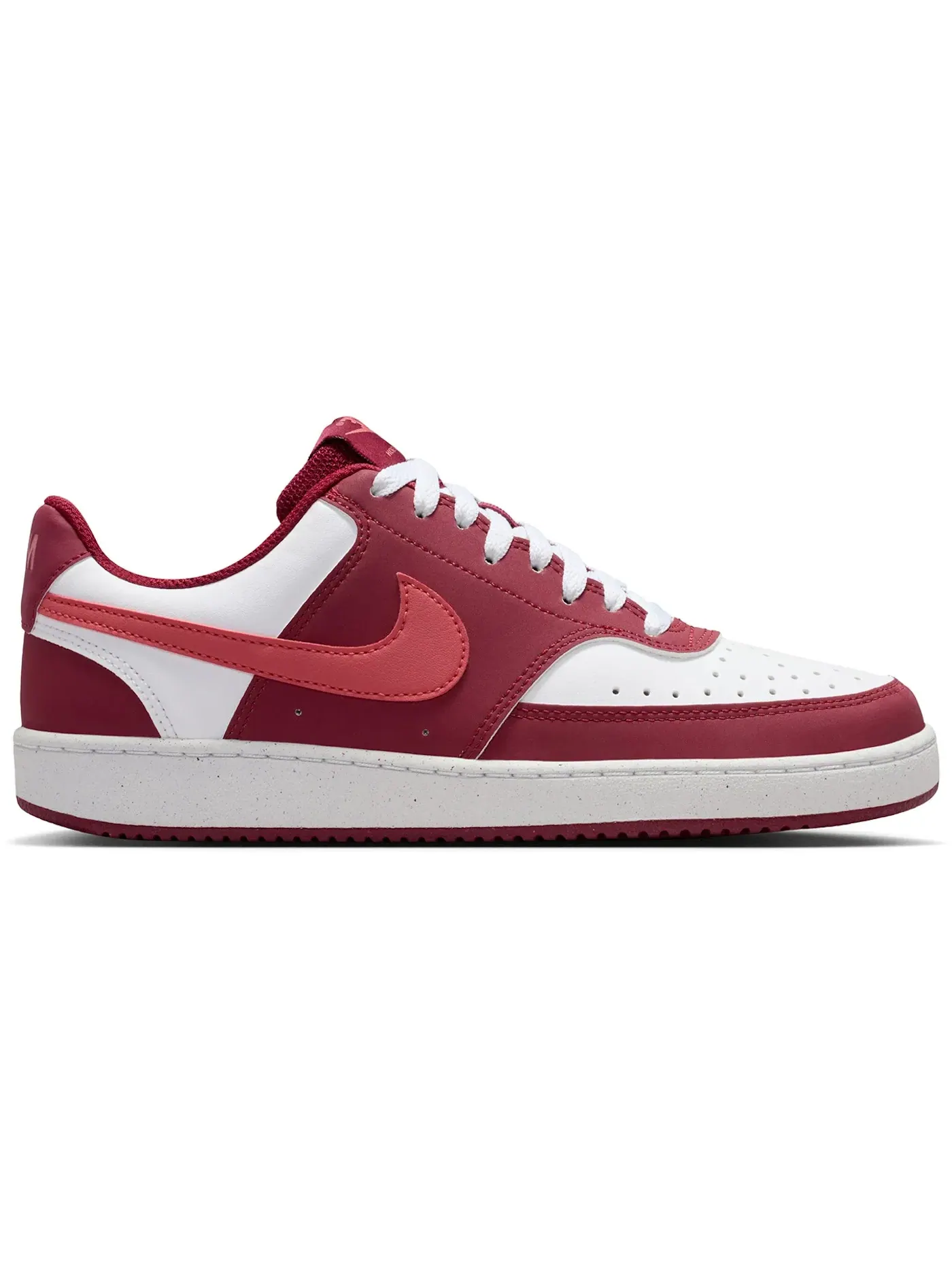 Женские кроссовки с низким силуэтом Nike Court Vision Low — изображение 1 из 1, красный/белый