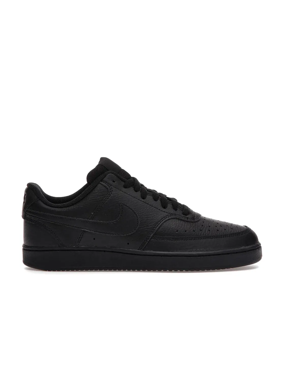 Мужские кроссовки повседневный Nike Court Vision Low — изображение 1 из 4, черный/черный/черный