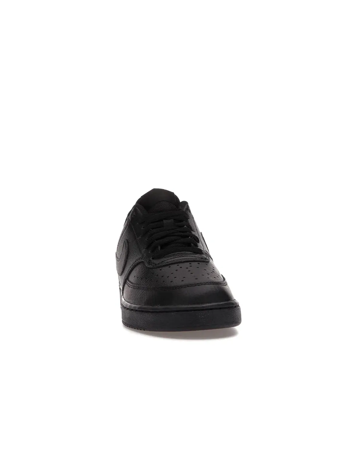 Мужские кроссовки повседневный Nike Court Vision Low — изображение 2 из 4, черный/черный/черный
