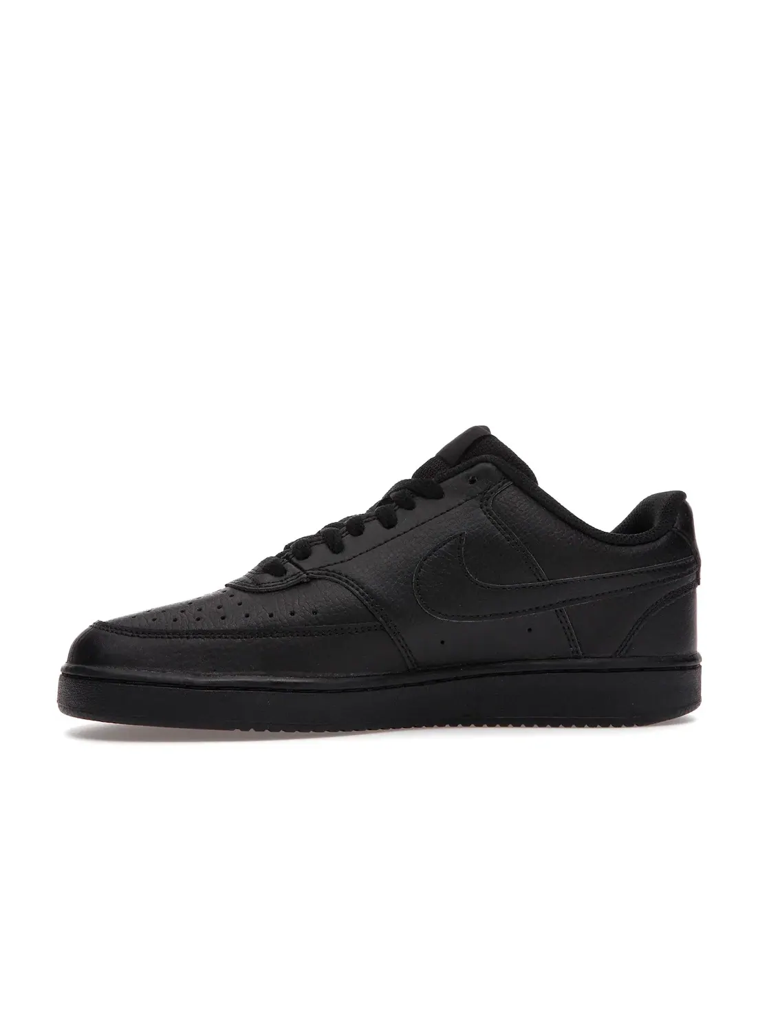 Мужские кроссовки повседневный Nike Court Vision Low — изображение 3 из 4, черный/черный/черный