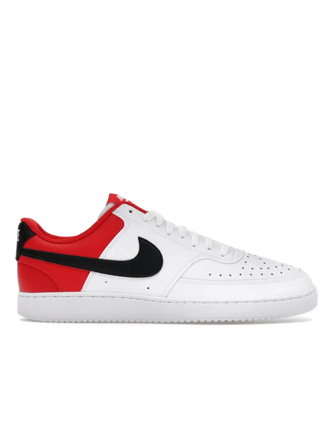 Мужские кроссовки Nike Court Vision Low — изображение 1 из 4, белый/черный/красный