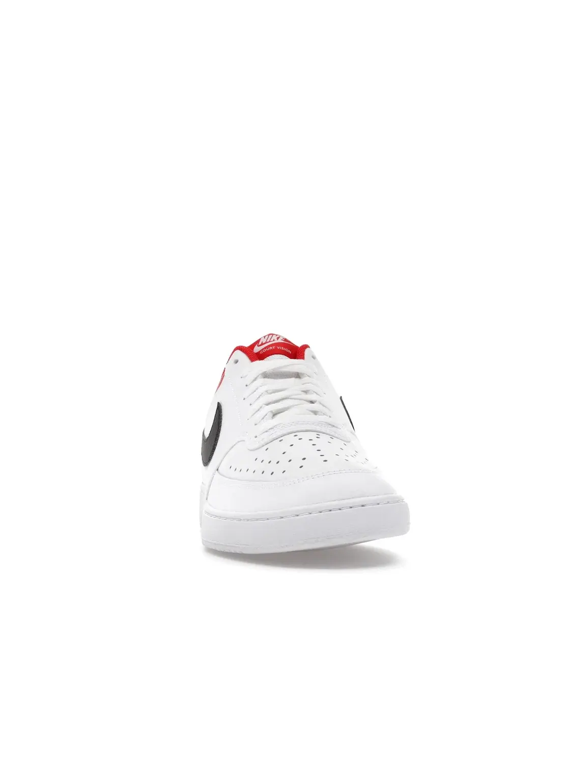 Мужские кроссовки Nike Court Vision Low — изображение 2 из 4, белый/черный/красный